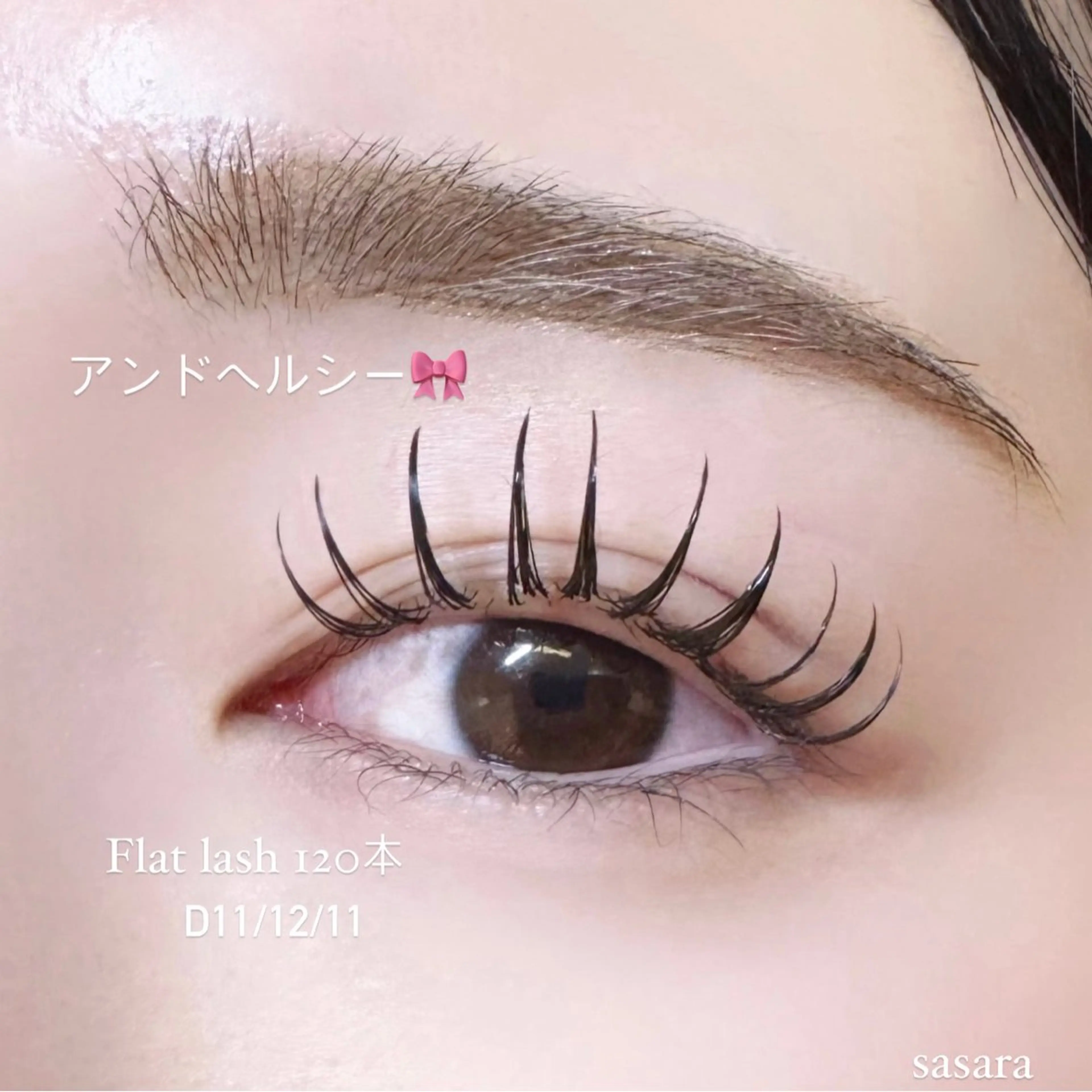 マツエク・マツパ マツエク 束間まつ毛ෆ sasara🍒のマツエク・マツパデザイン