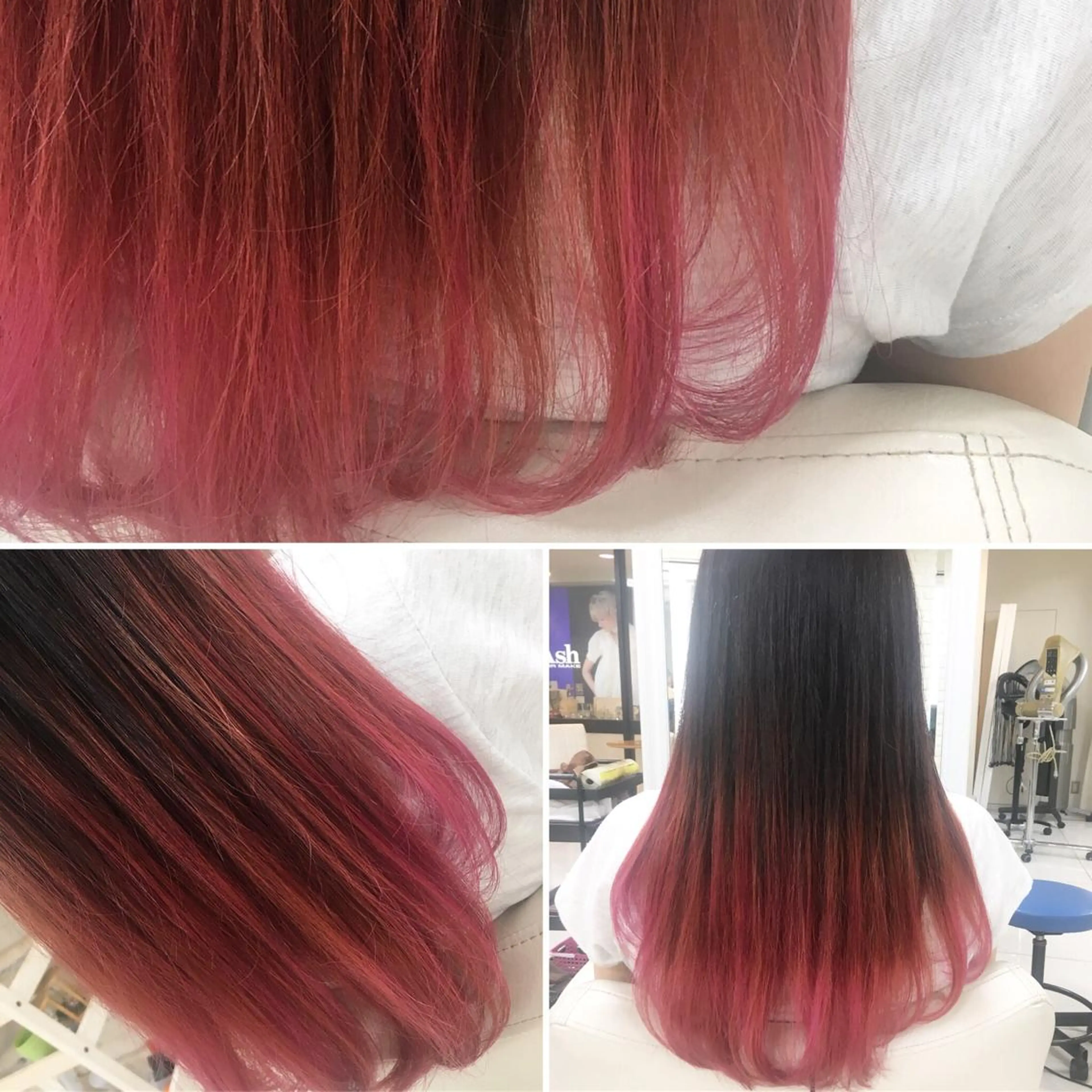 ロング カット ヘアカラー トリートメント K kasumiのヘアスタイル