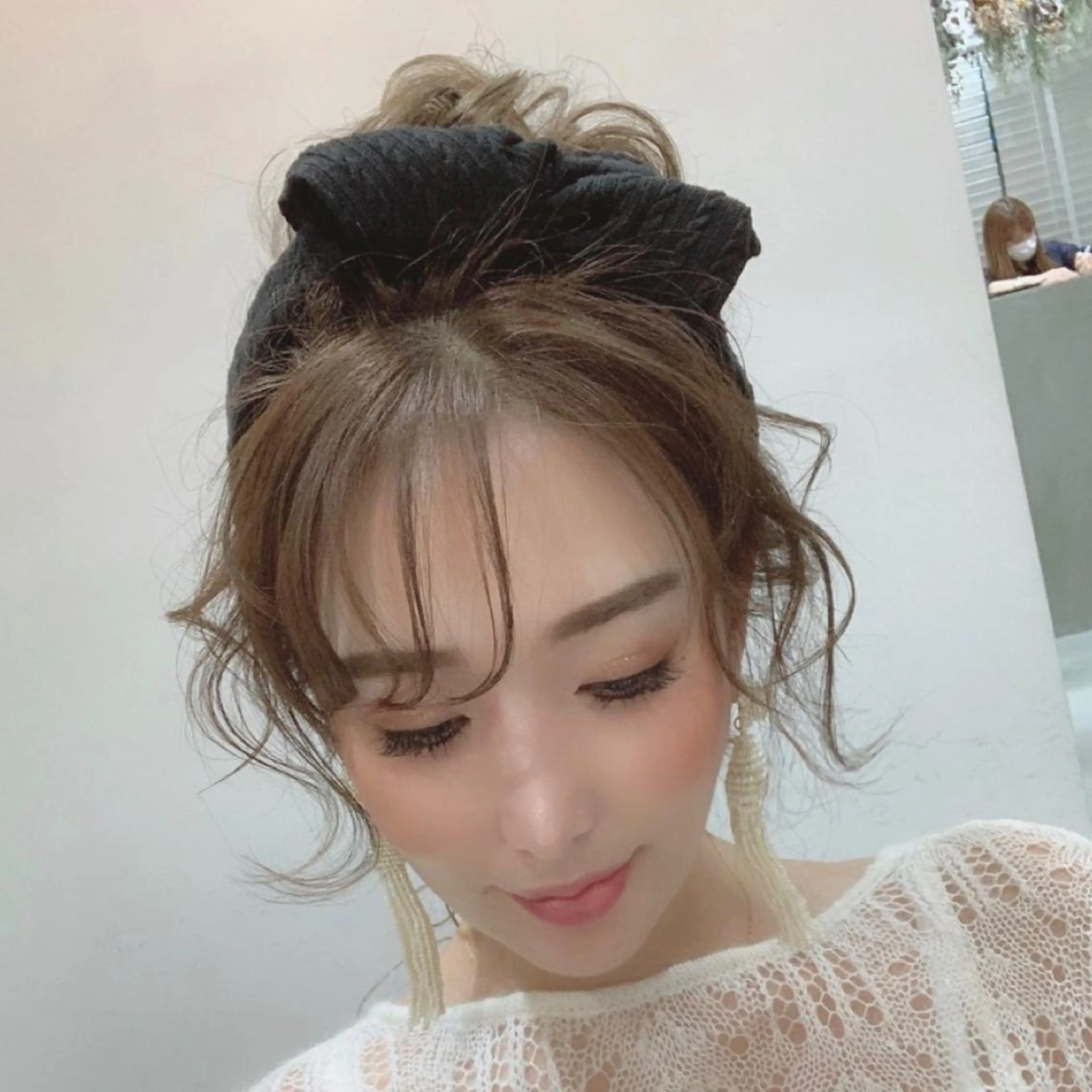 ヘアセットの写真