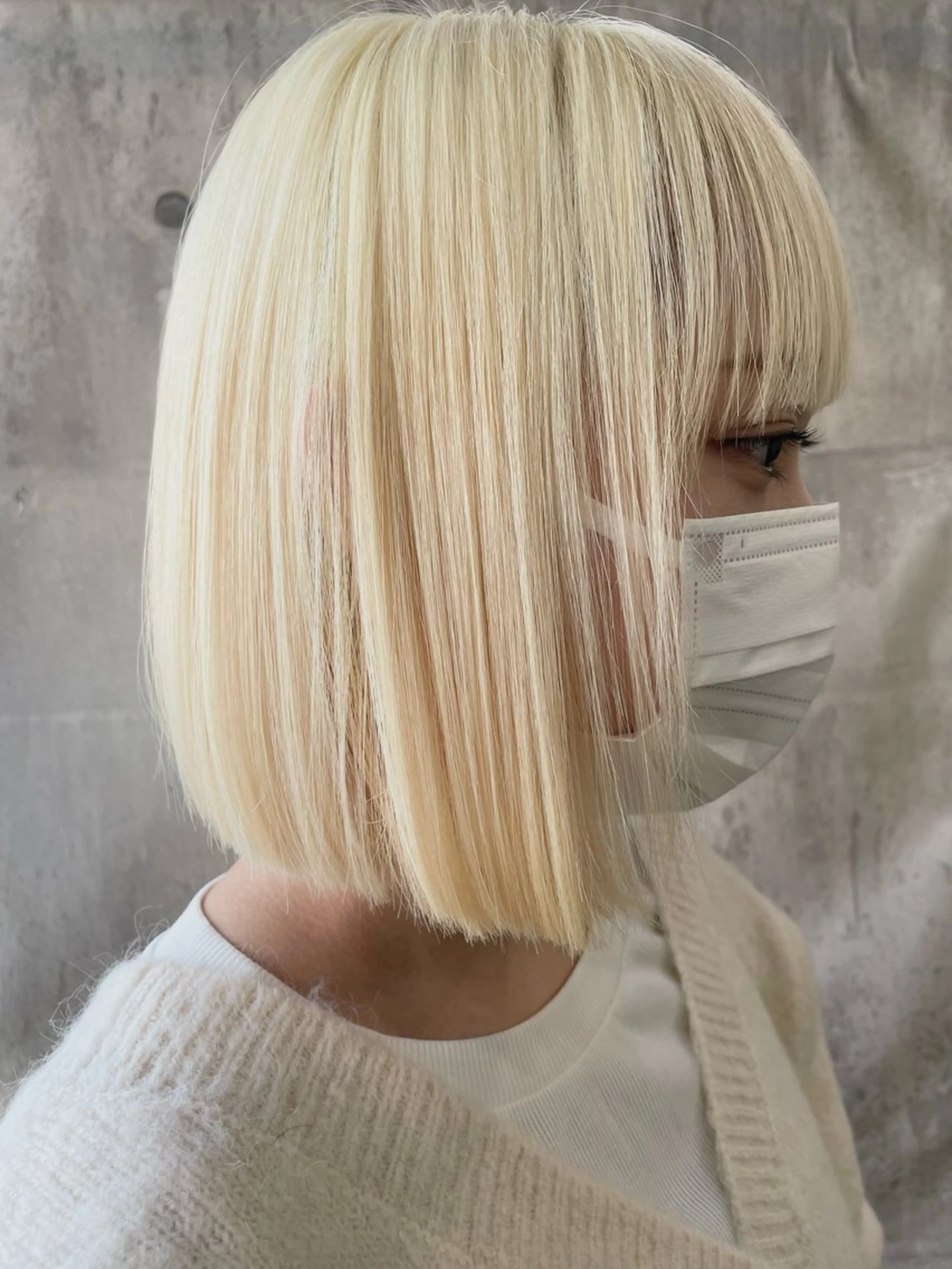 ミディアム カラー life nanakoのヘアスタイル