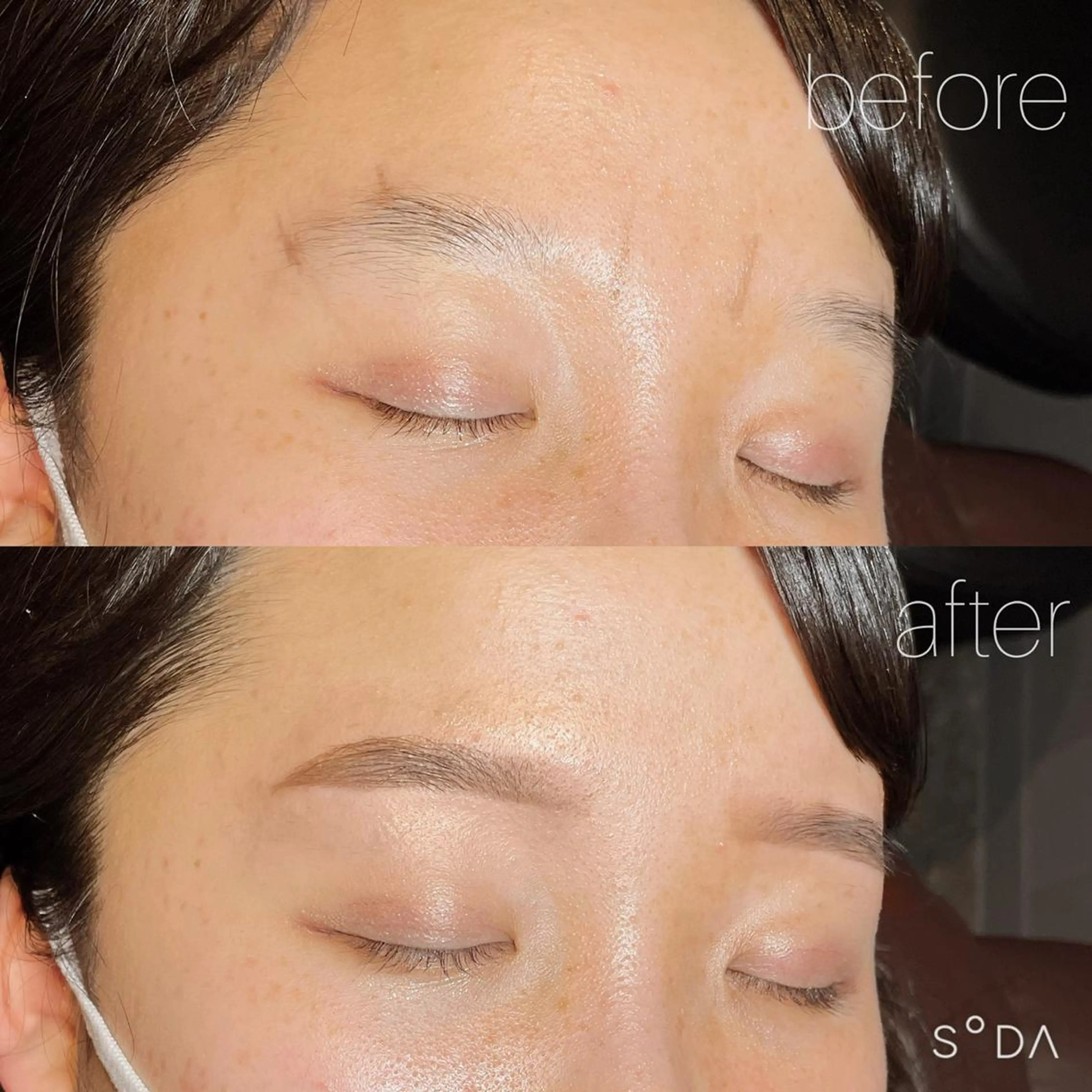 アイブロウ ワックス脱毛 sour un 🫧 𝗺𝗮𝘆𝘂のマツエク・マツパデザイン