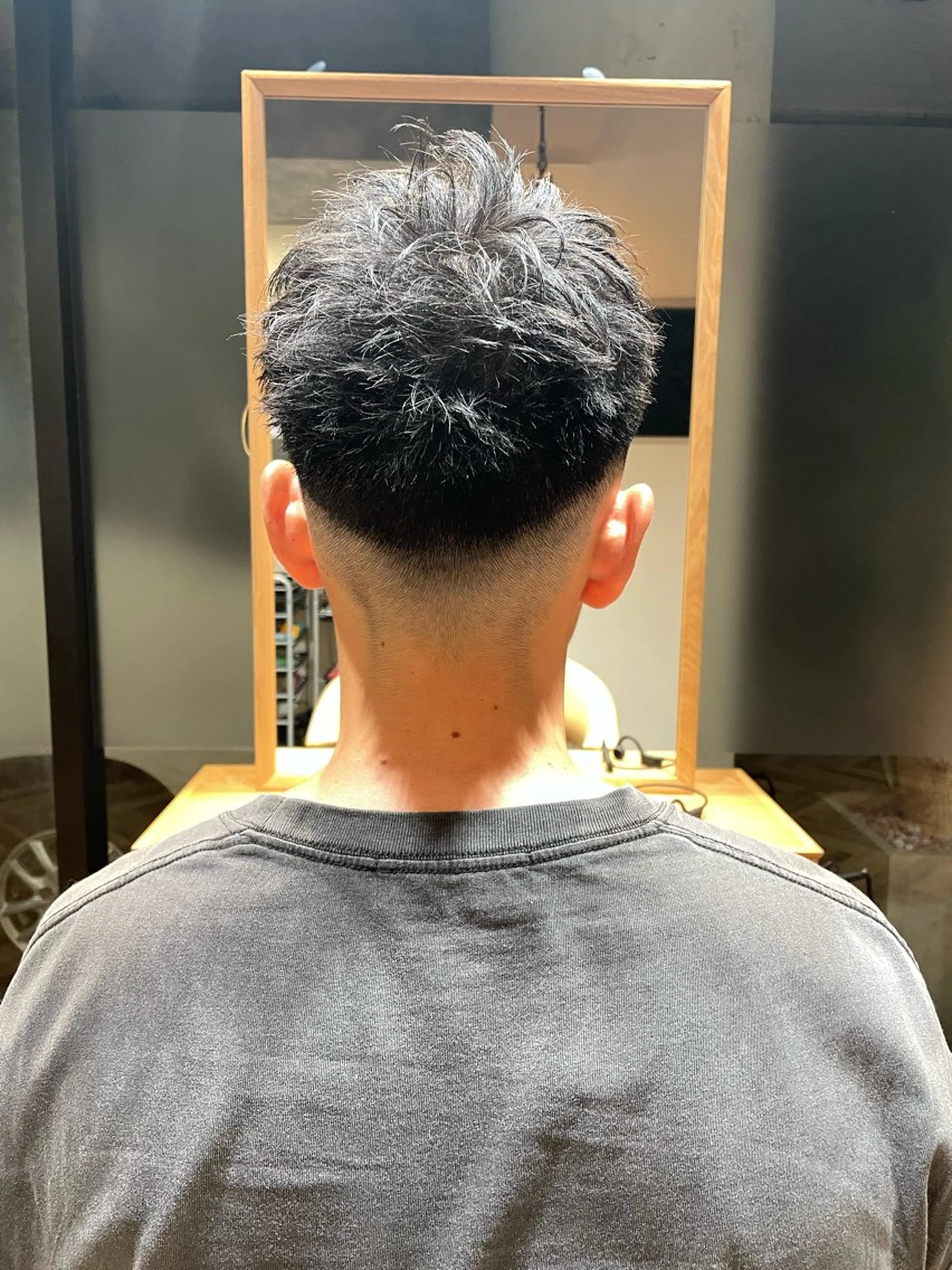 メンズ eyesburg W/est所属・ショートボブ 村上のヘアスタイル