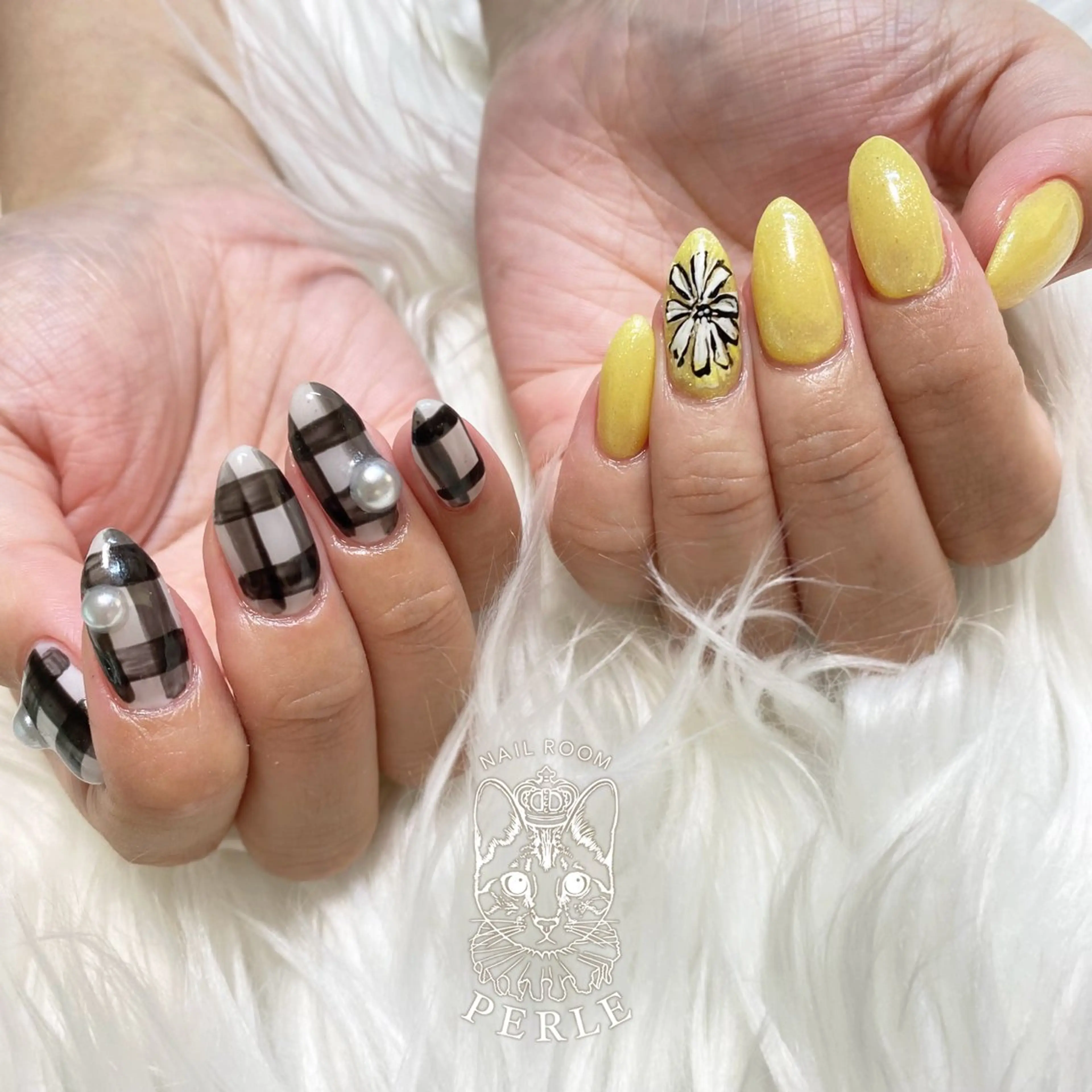 ネイル ハンドネイル nail room Perleのネイルデザイン