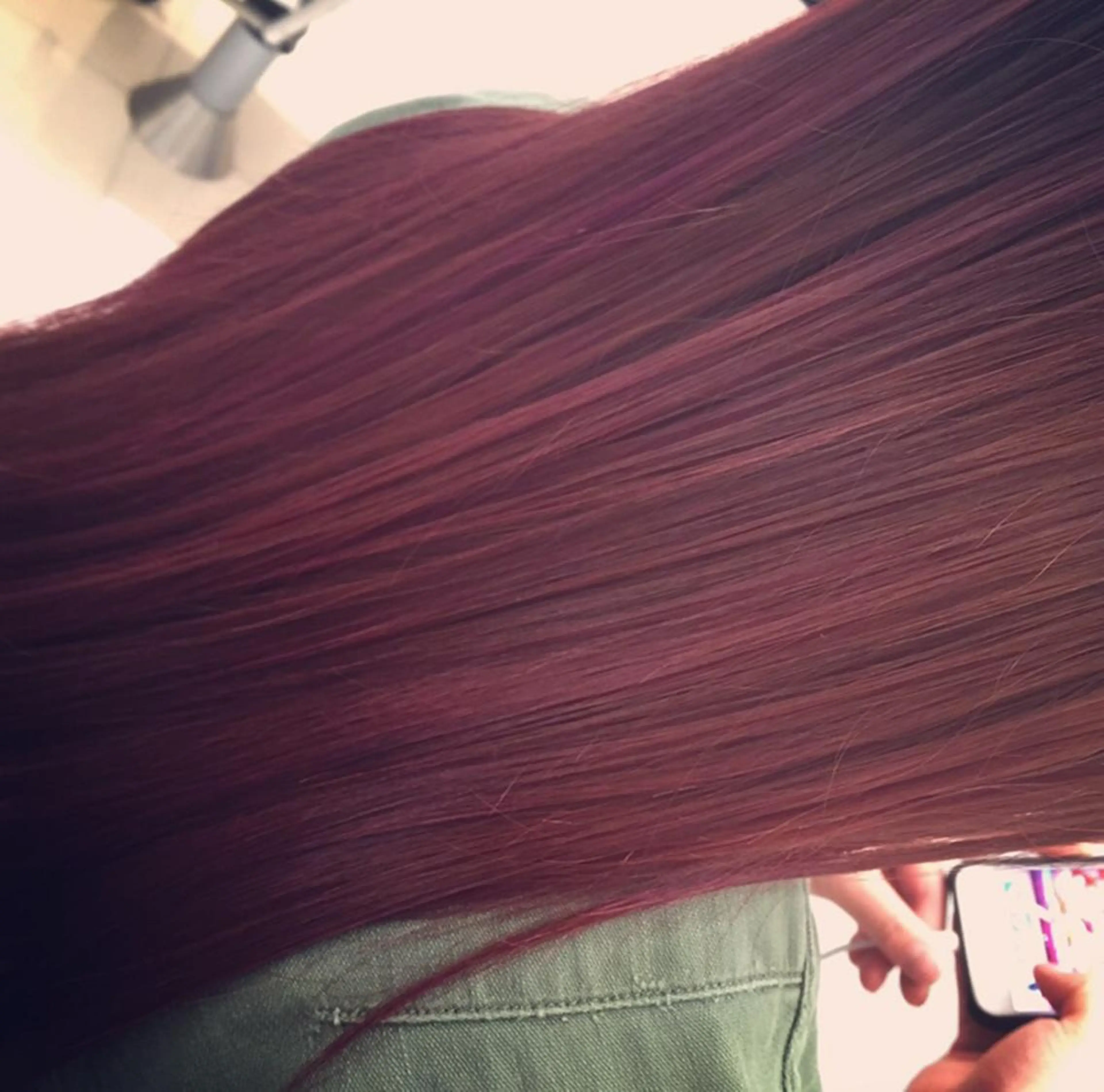 ロング カラー 前髪顔周り✂️店長 ❤️アマミヤ❤️のヘアスタイル