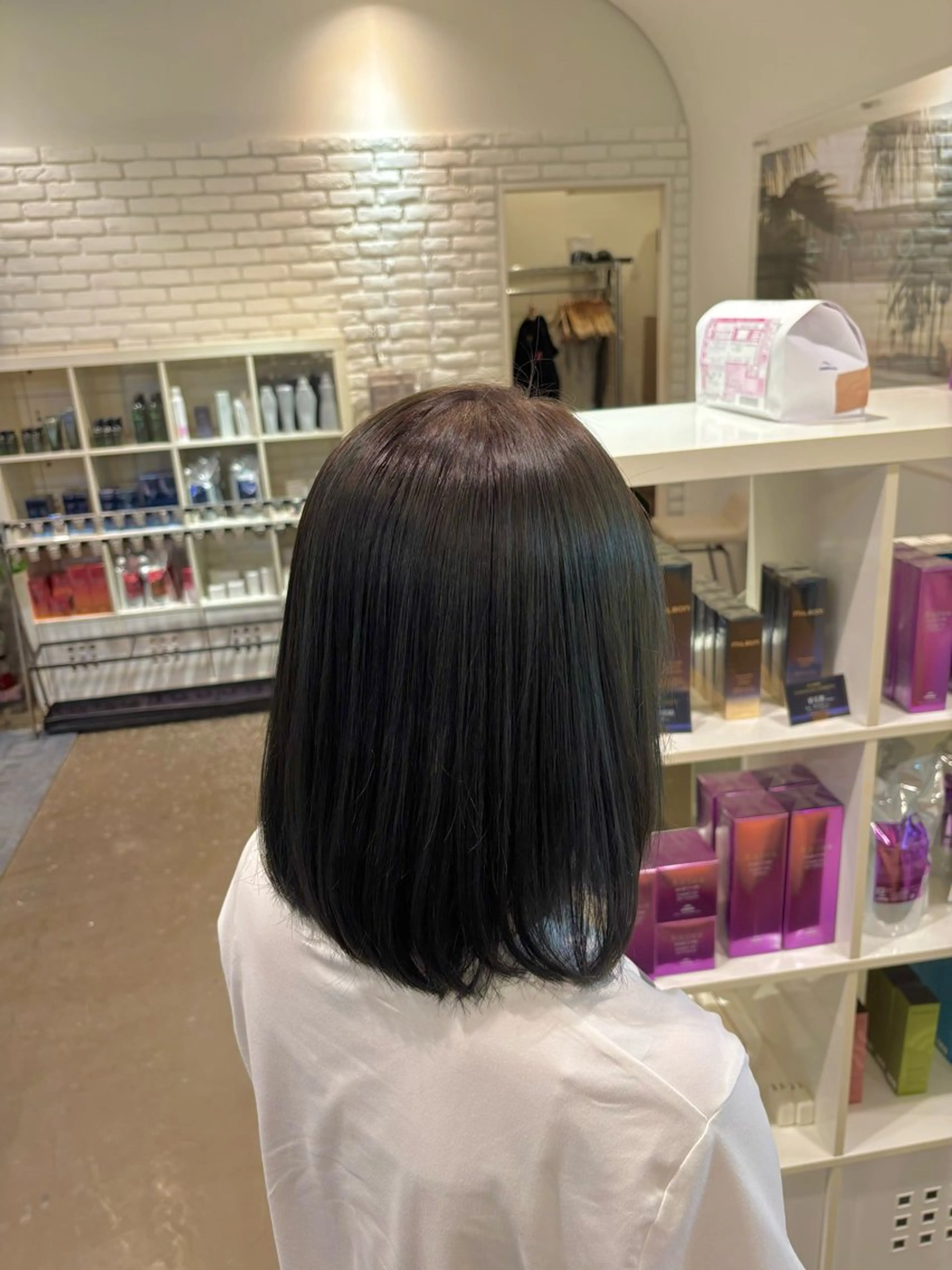 カラー オリーブカラー 毛利 拓夢のヘアスタイル