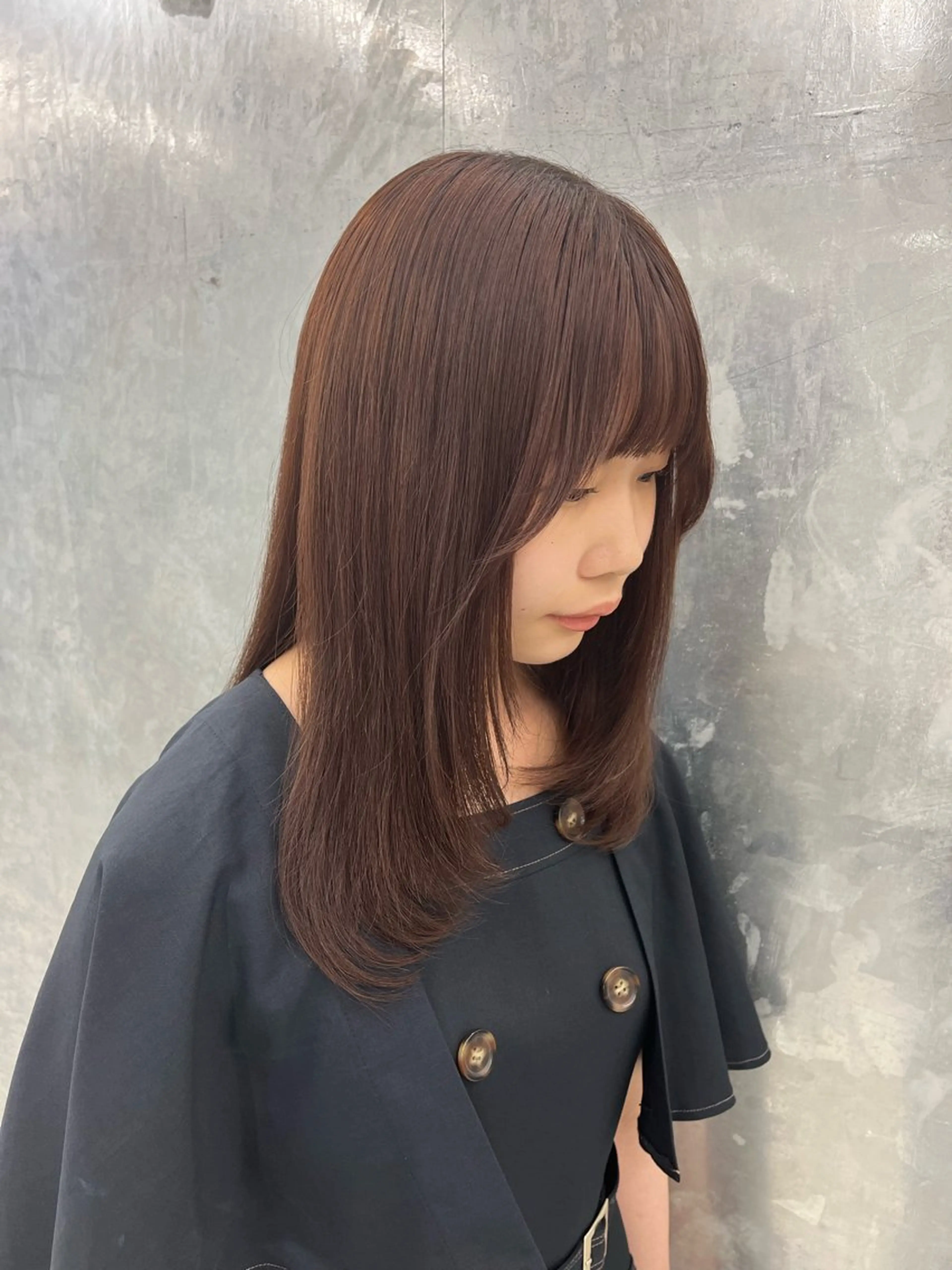 ロング カンサク　シオリ /BASSA池袋店のヘアスタイル