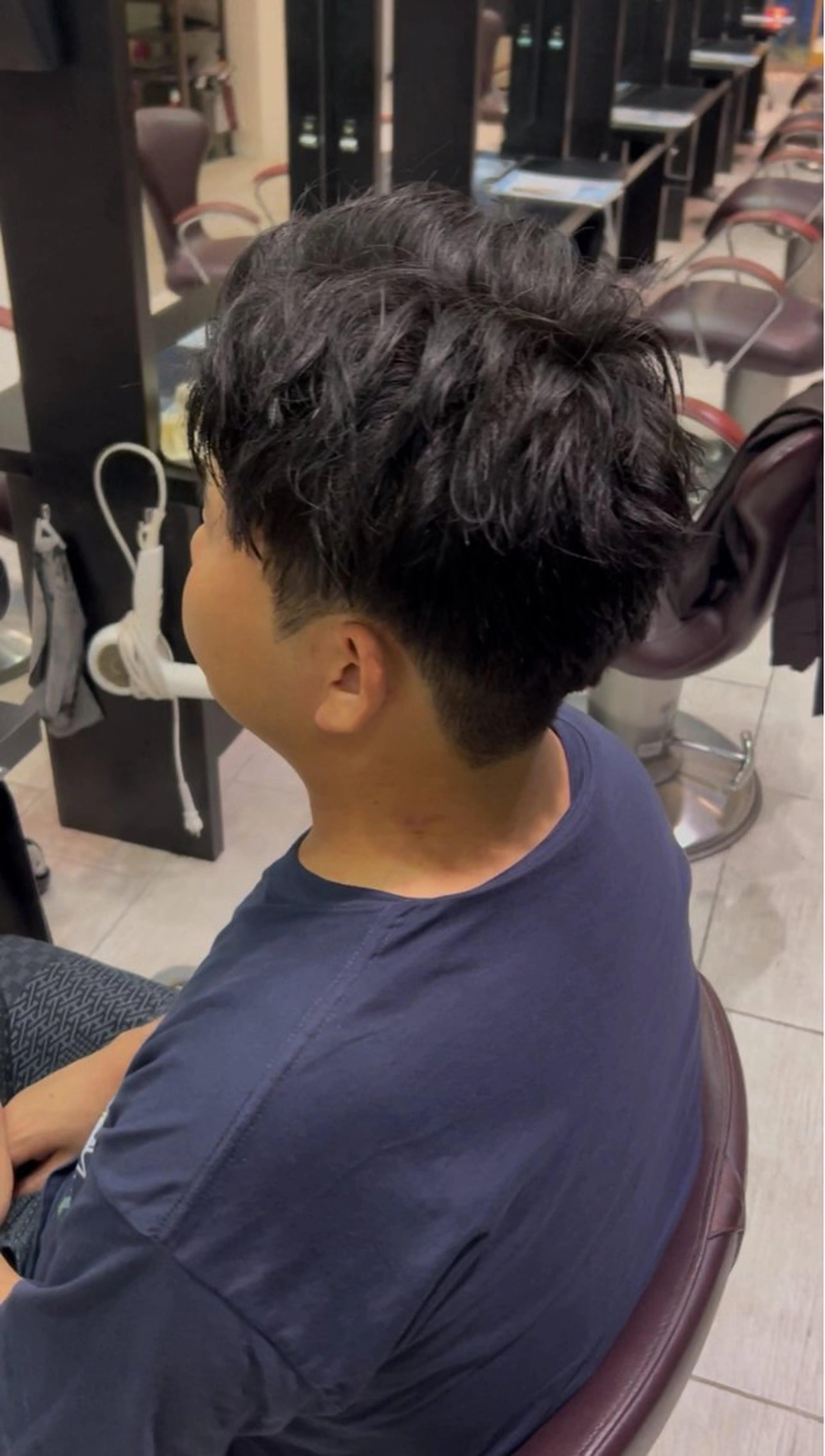 ショート メンズ ヘアセット EARTH大宮宮原店所属・🔥メンズ特化🔥 rikuのヘアスタイル