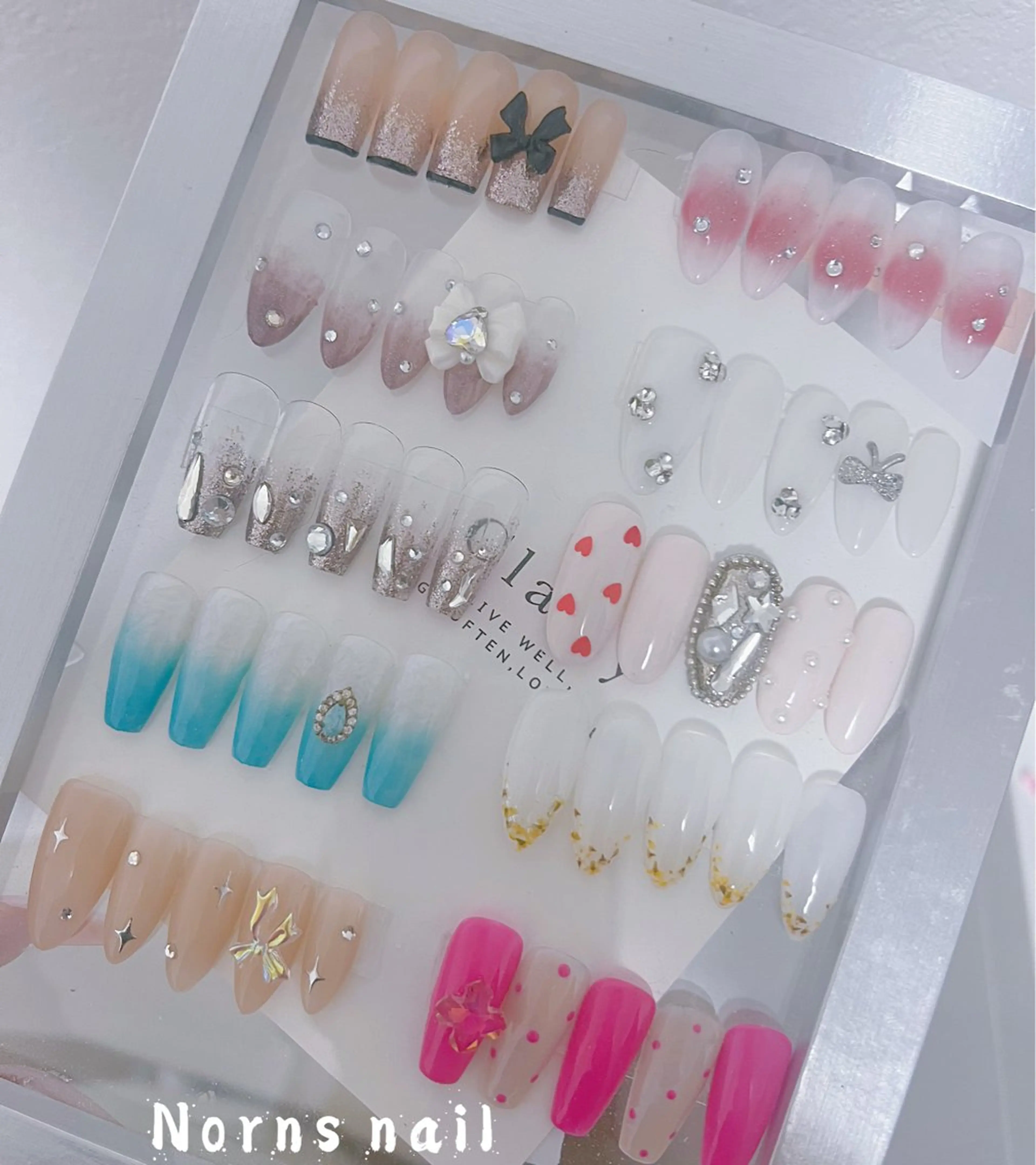 🌟定額デザイン🌟(ワンホン、ニュアンス✨) (本店付け替えオフ無料✨)の写真