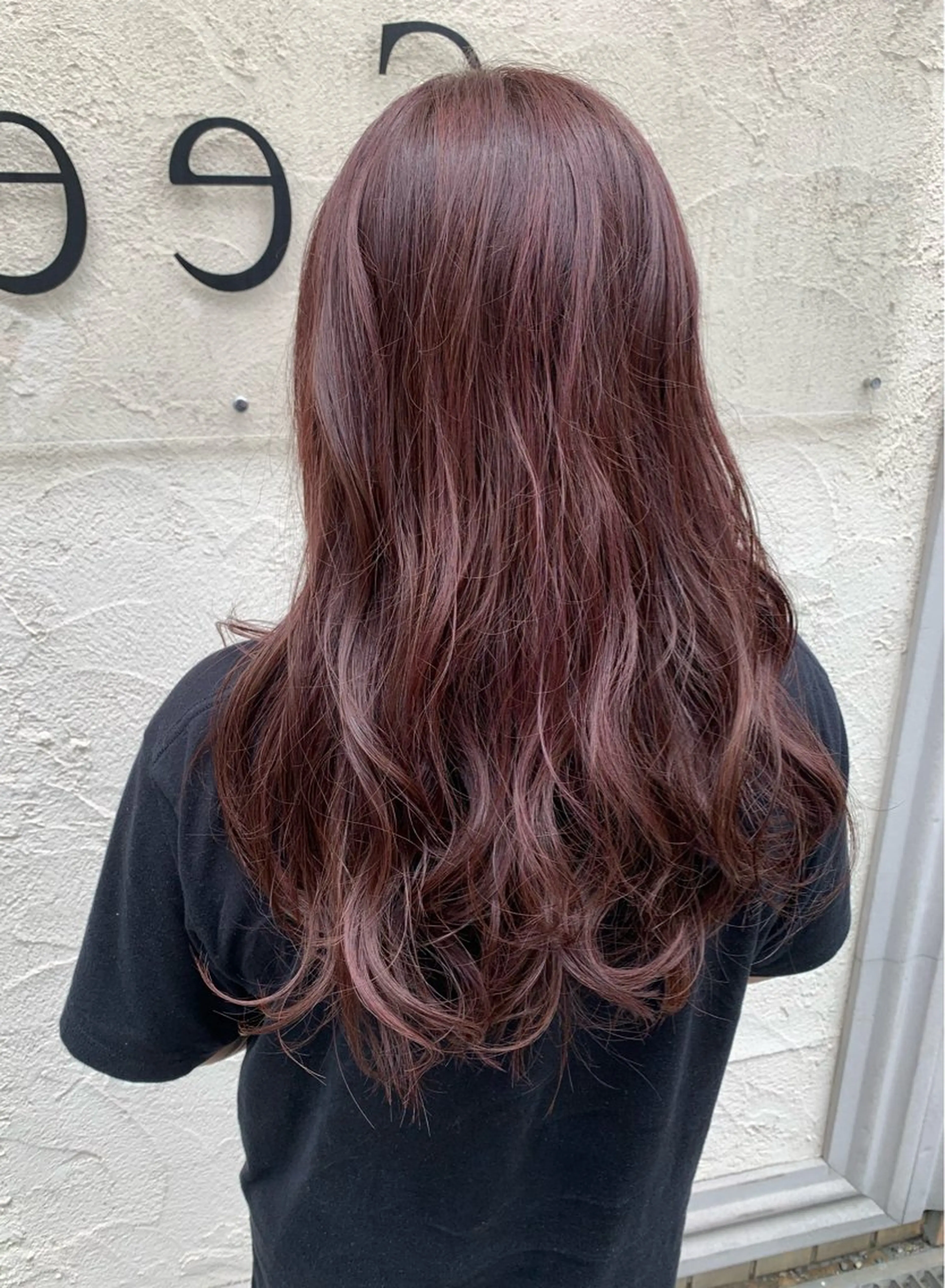 セミロング カラー ヘアカラー トリートメント 西村　弘輝 パーマ/艶髪カラーのヘアスタイル