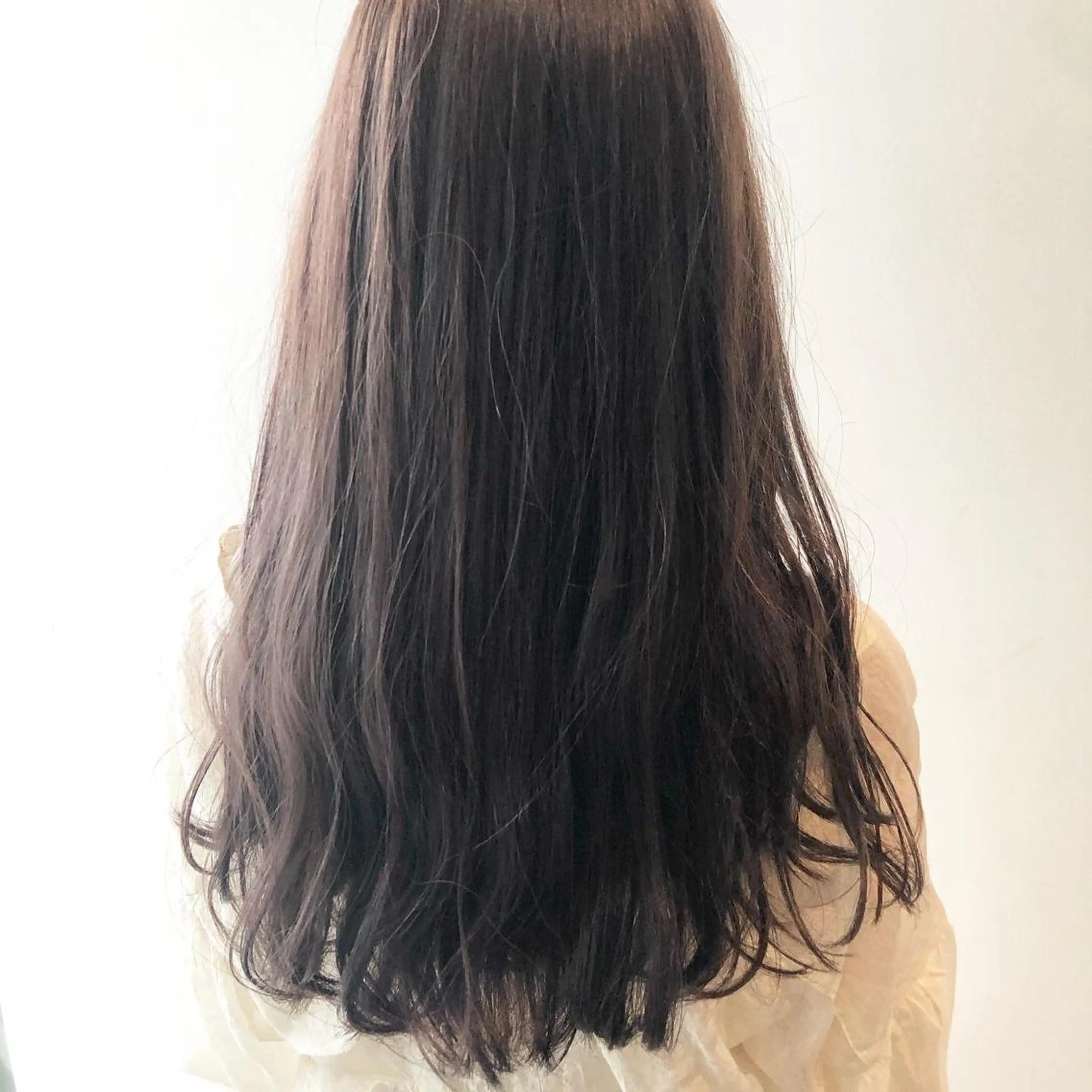 ロング カラー 茂原 麻生のヘアスタイル