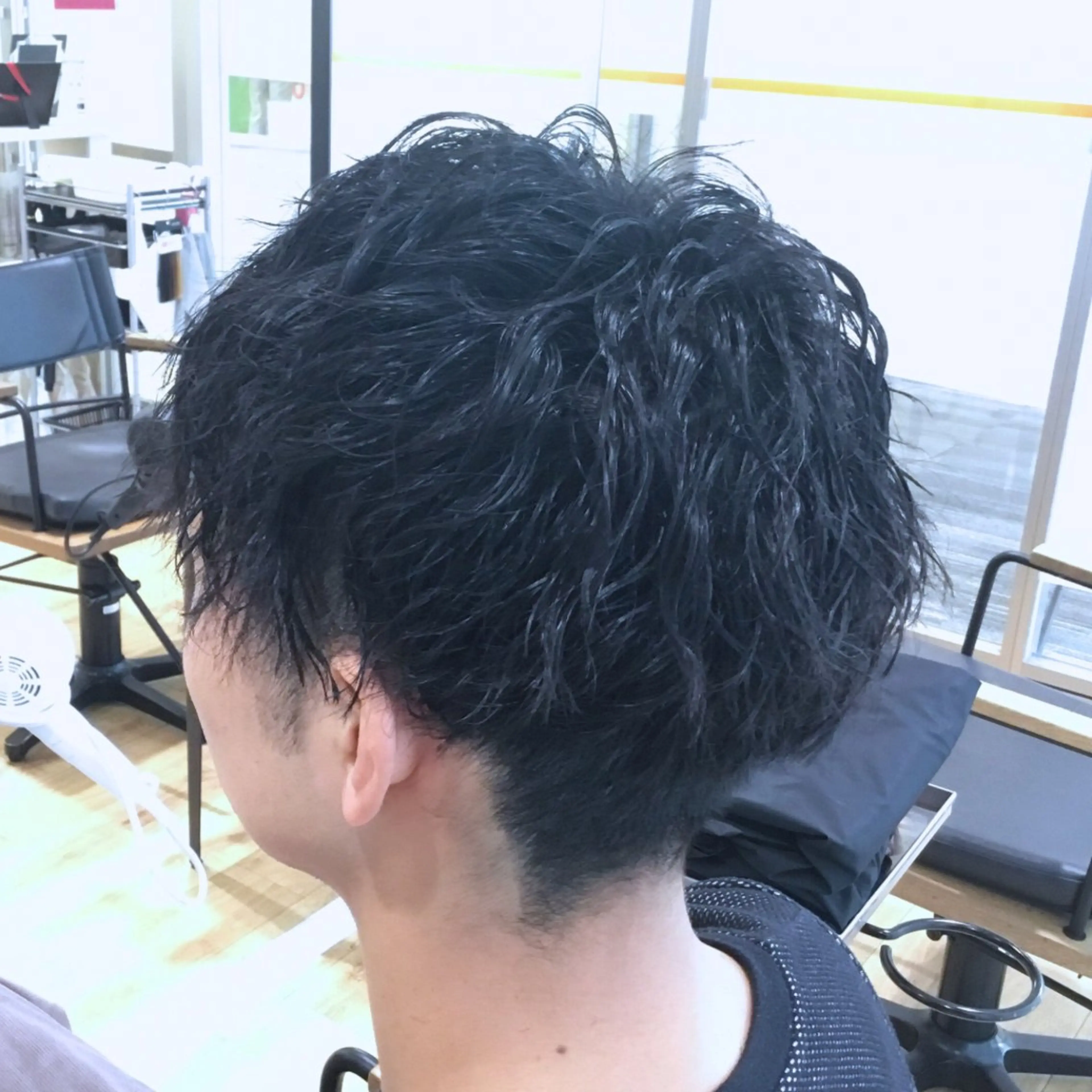 パーマ メンズ 滝口 瑞季のヘアスタイル