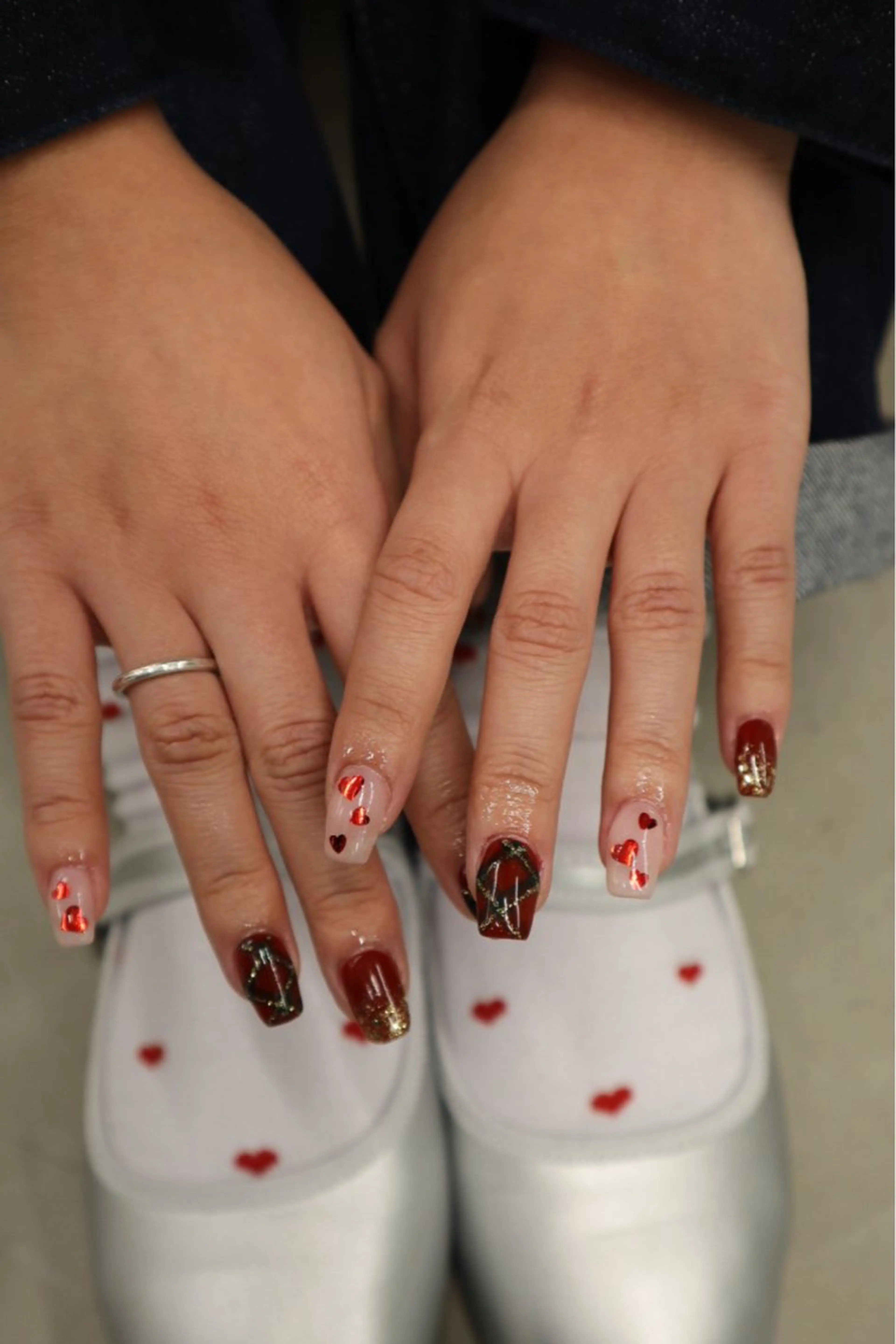 ネイル おそろいネイル chika ／ nailのネイルデザイン