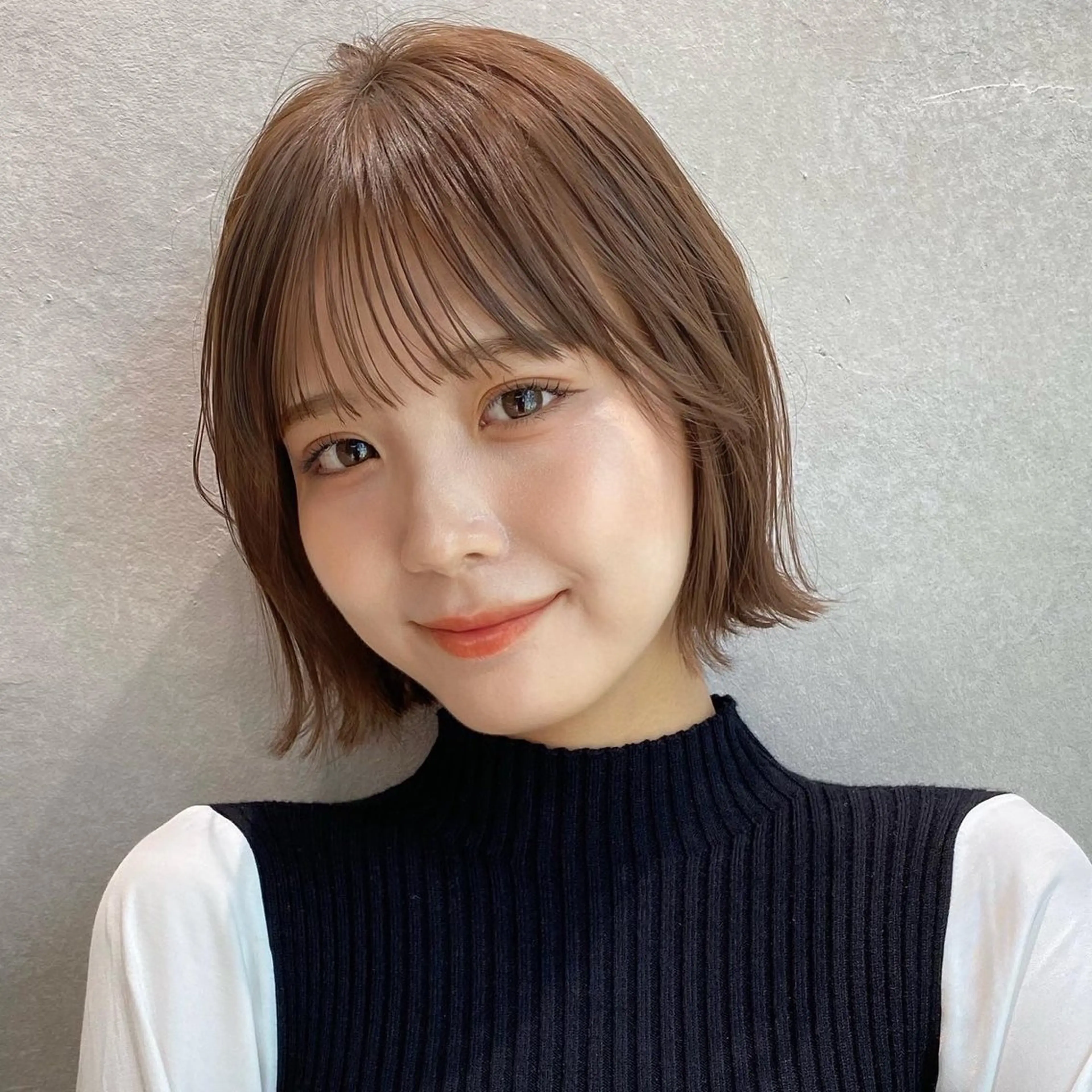 ショート ボブ Haruna / 透明感カラー🌙のヘアスタイル