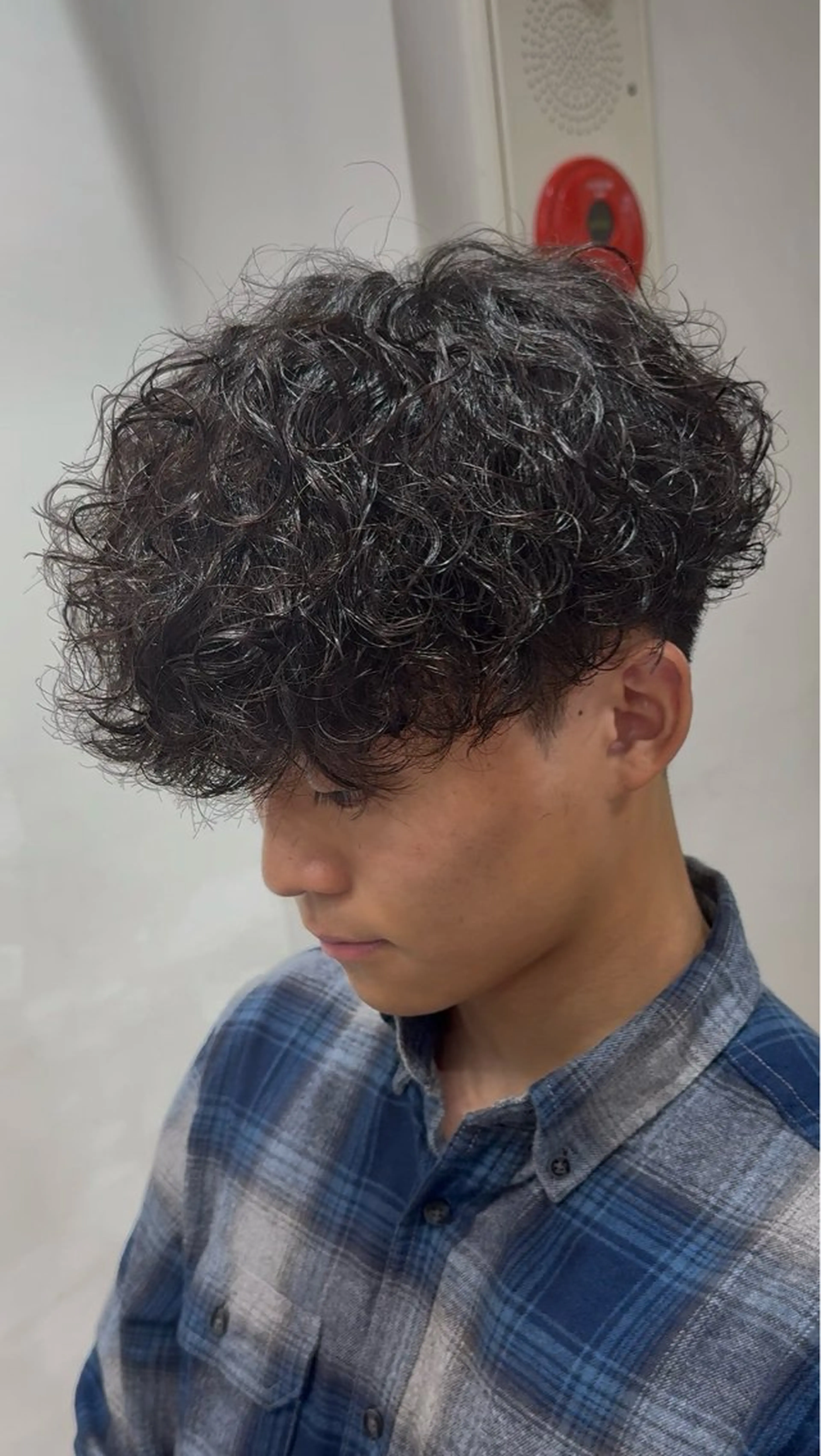 パーマ メンズ カット パーマ トリートメント 当日予約⭕️ fifth渋谷太田のヘアスタイル