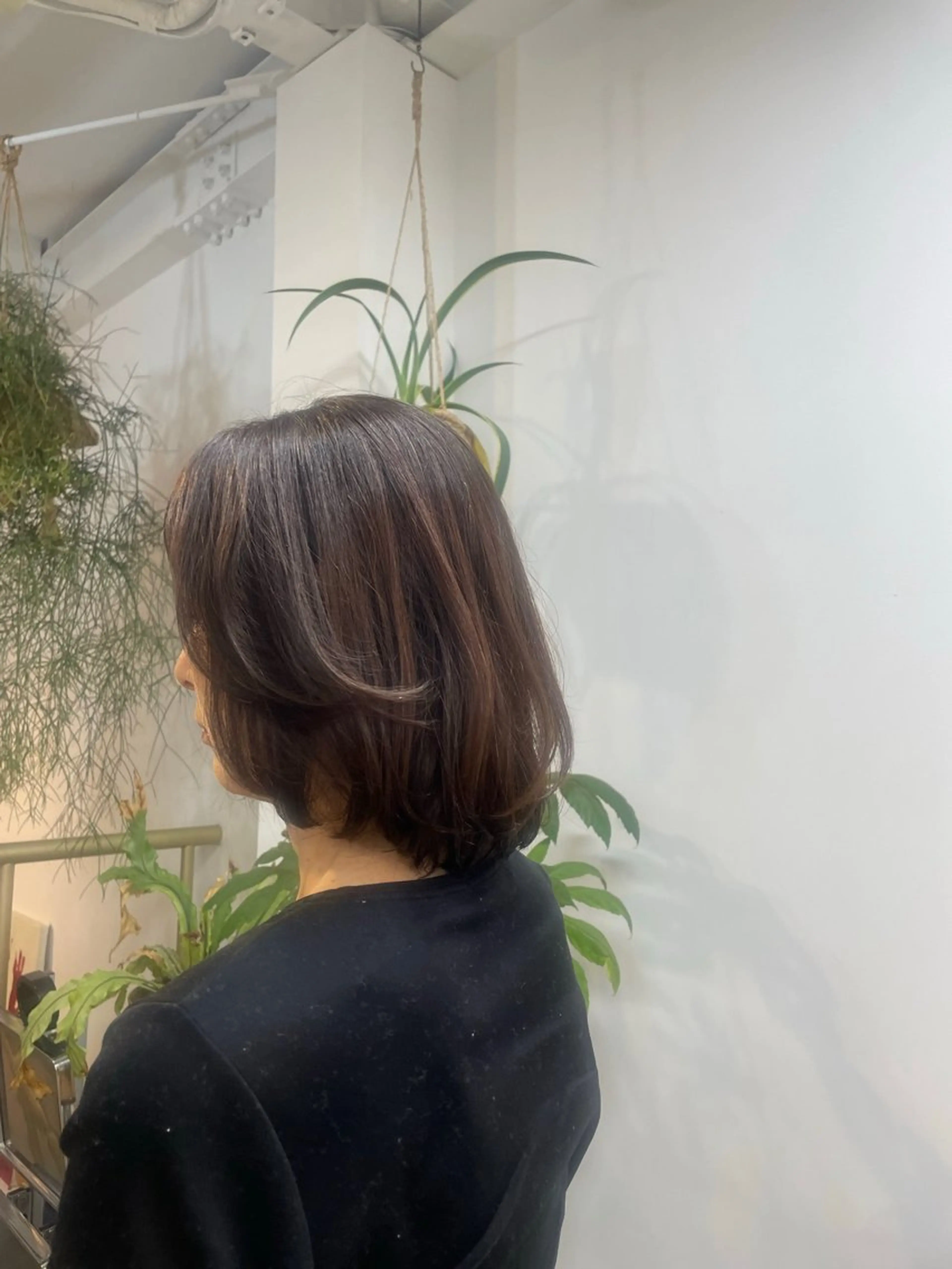 ボブカット＋シャンプーブローの写真