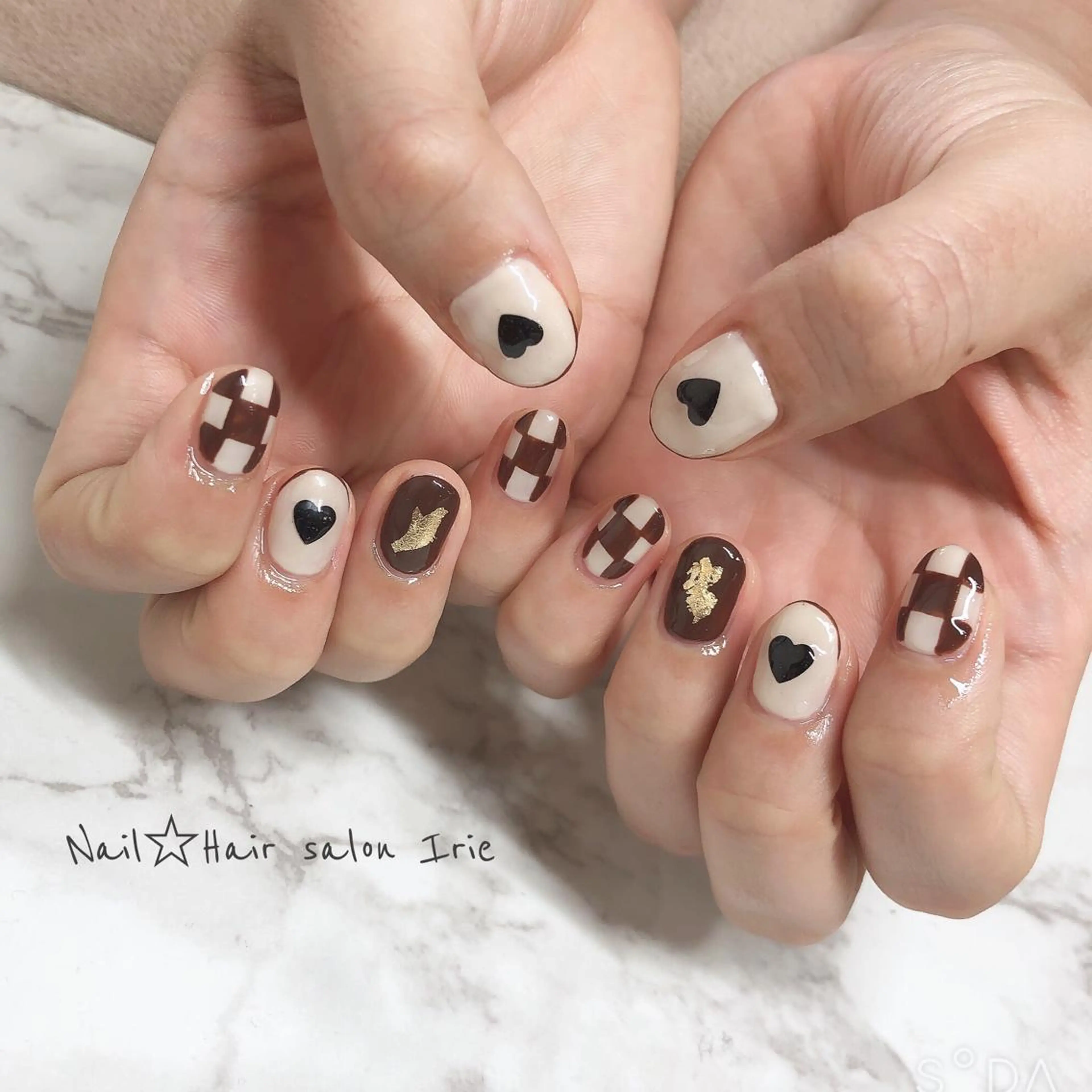 ネイル ハンドネイル Hair salon Irie所属・與儀 知佳のネイルデザイン