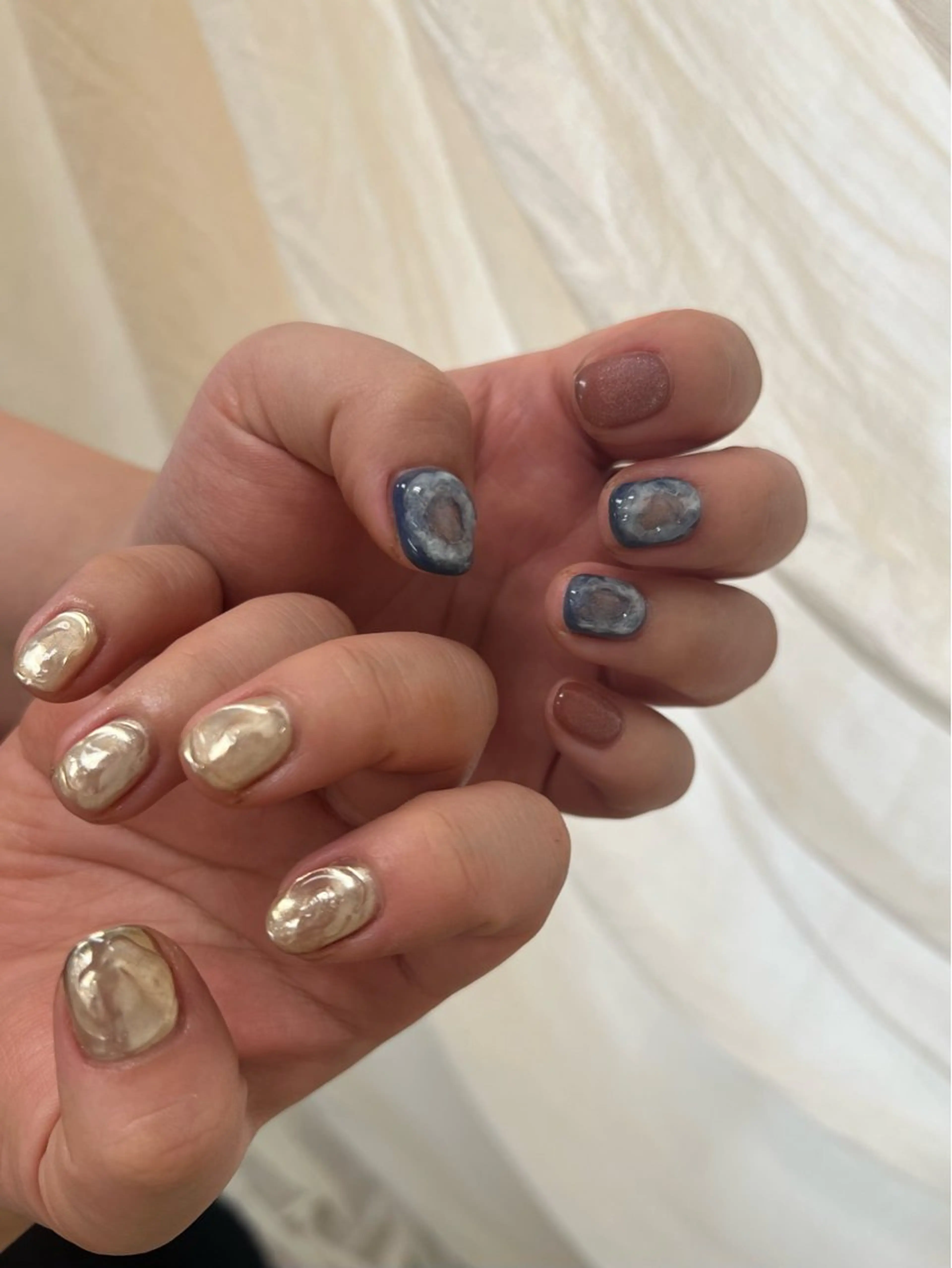 ネイル ハンドネイル nuás nailのネイルデザイン