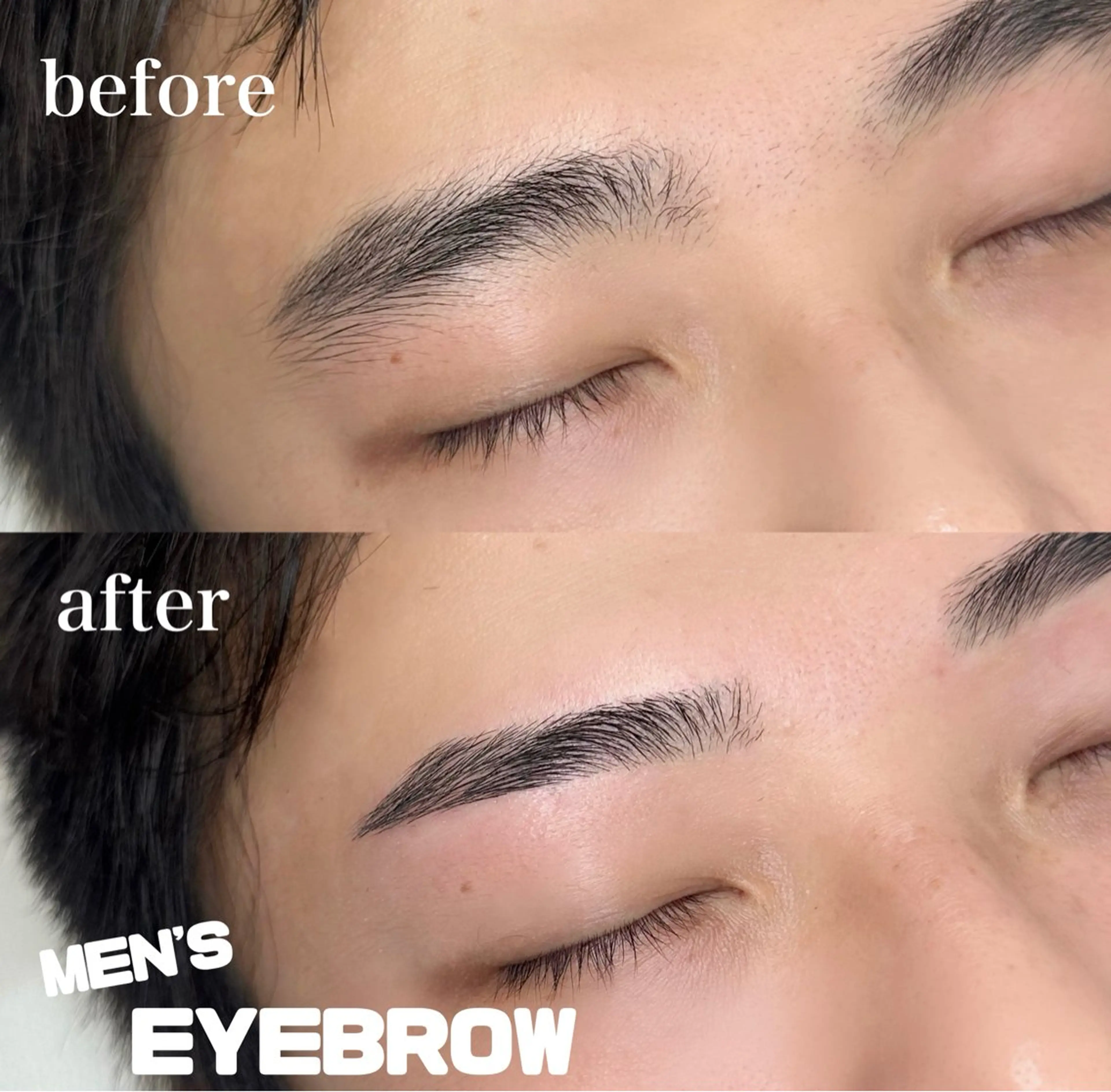 メンズ アイブロウ ワックス脱毛 眉カット その他(アイブロウ) WHITE  EYE mao🤍🏹のマツエク・マツパデザイン