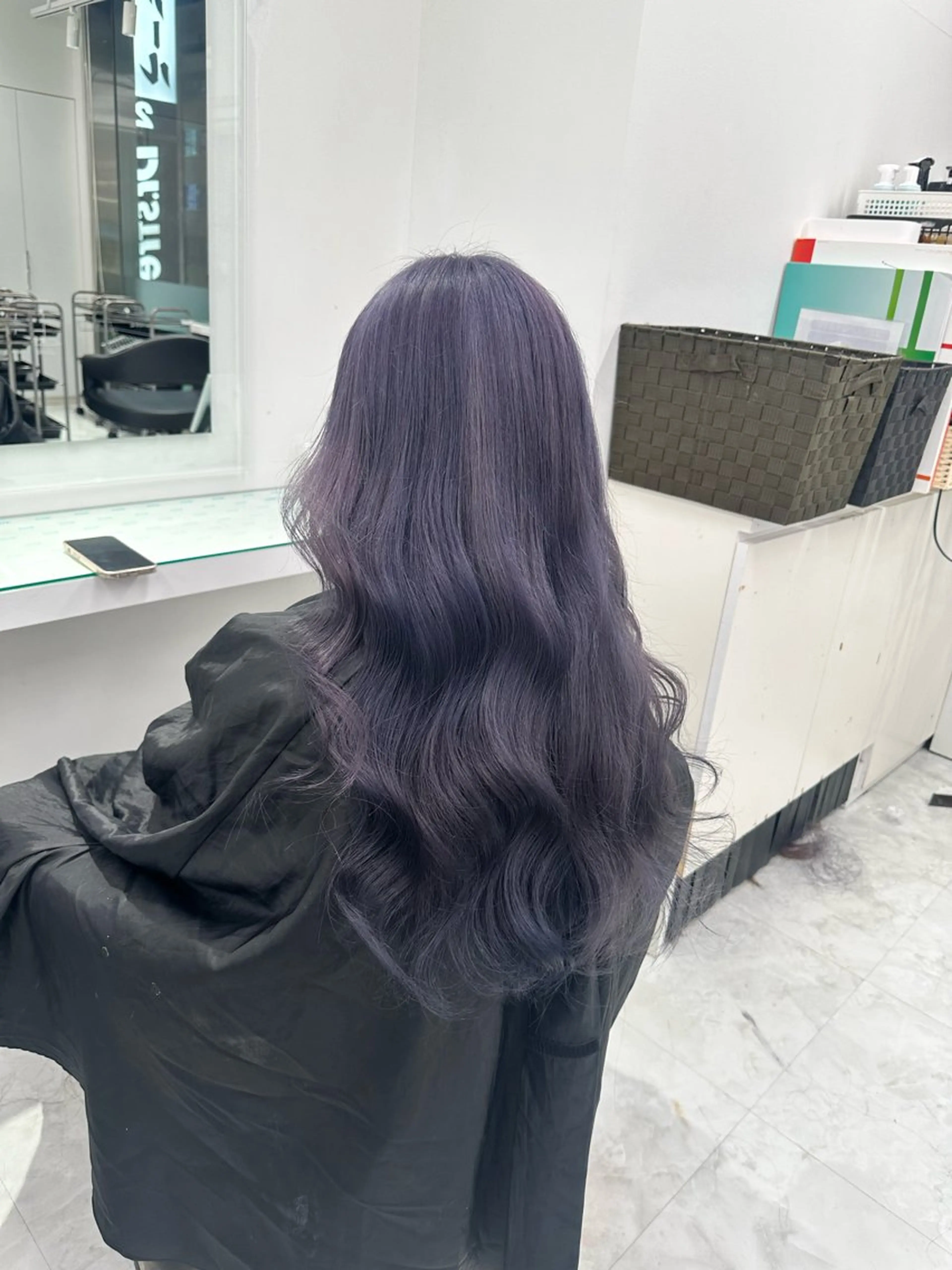 カラー マンツーマン/原宿/ 透明感カラー⭐️のヘアスタイル