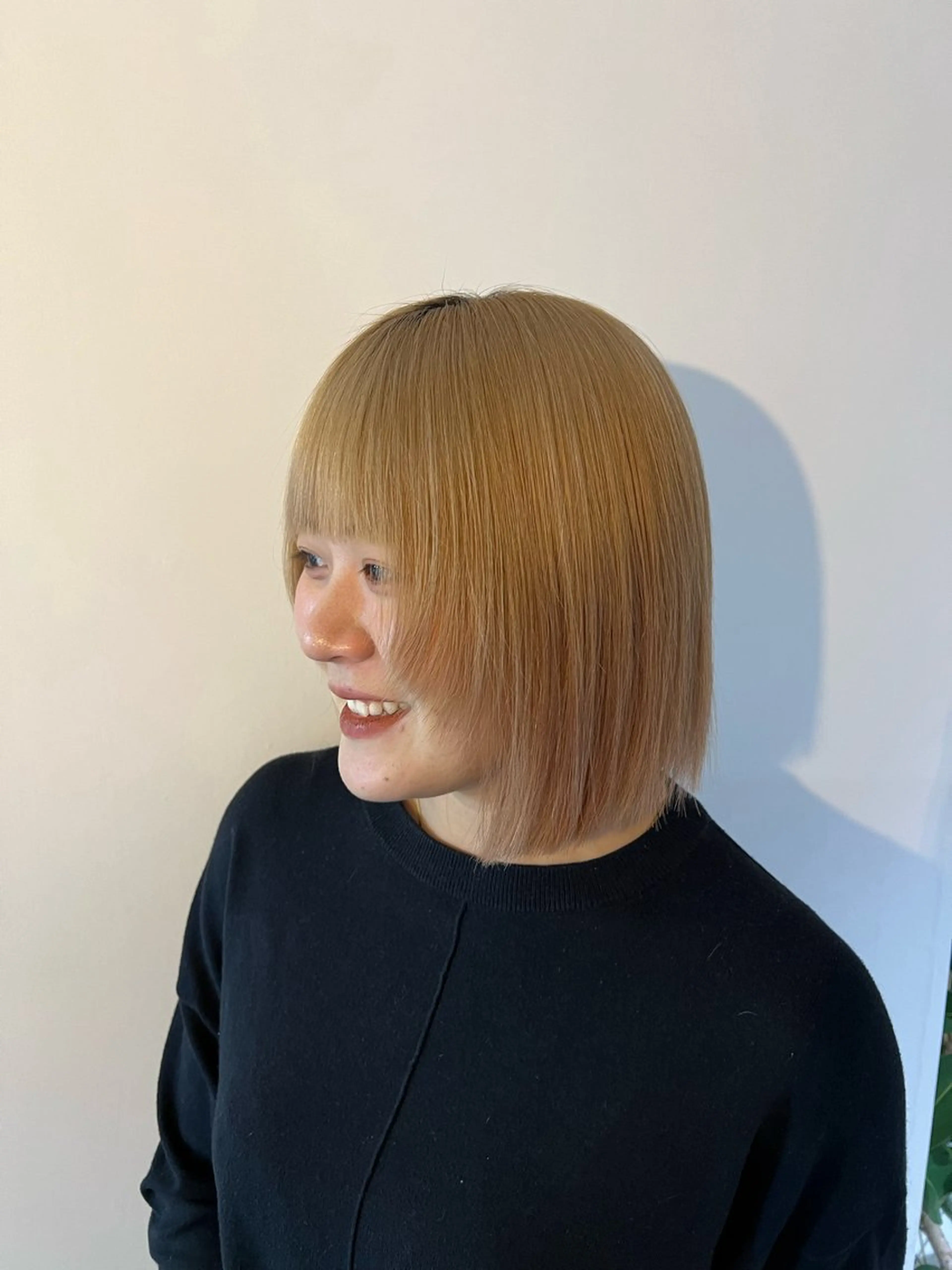ミディアム ボブ 顔まわりレイヤー レイヤーカット 外ハネヘア 大田吏晃❤️‍🔥 美髪特化❤️‍🔥のヘアスタイル