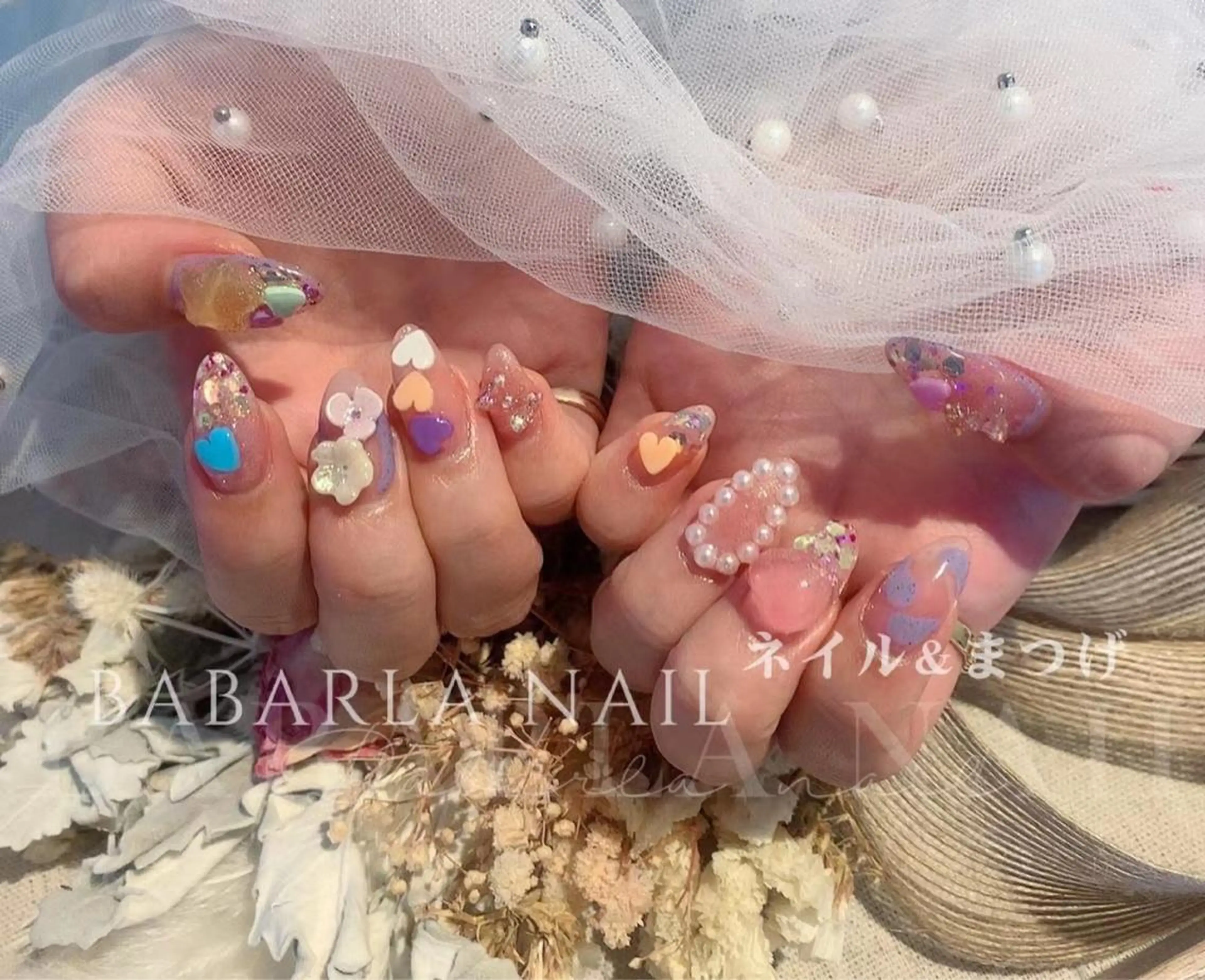 ネイル ガーリー Babarla Nailのネイルデザイン
