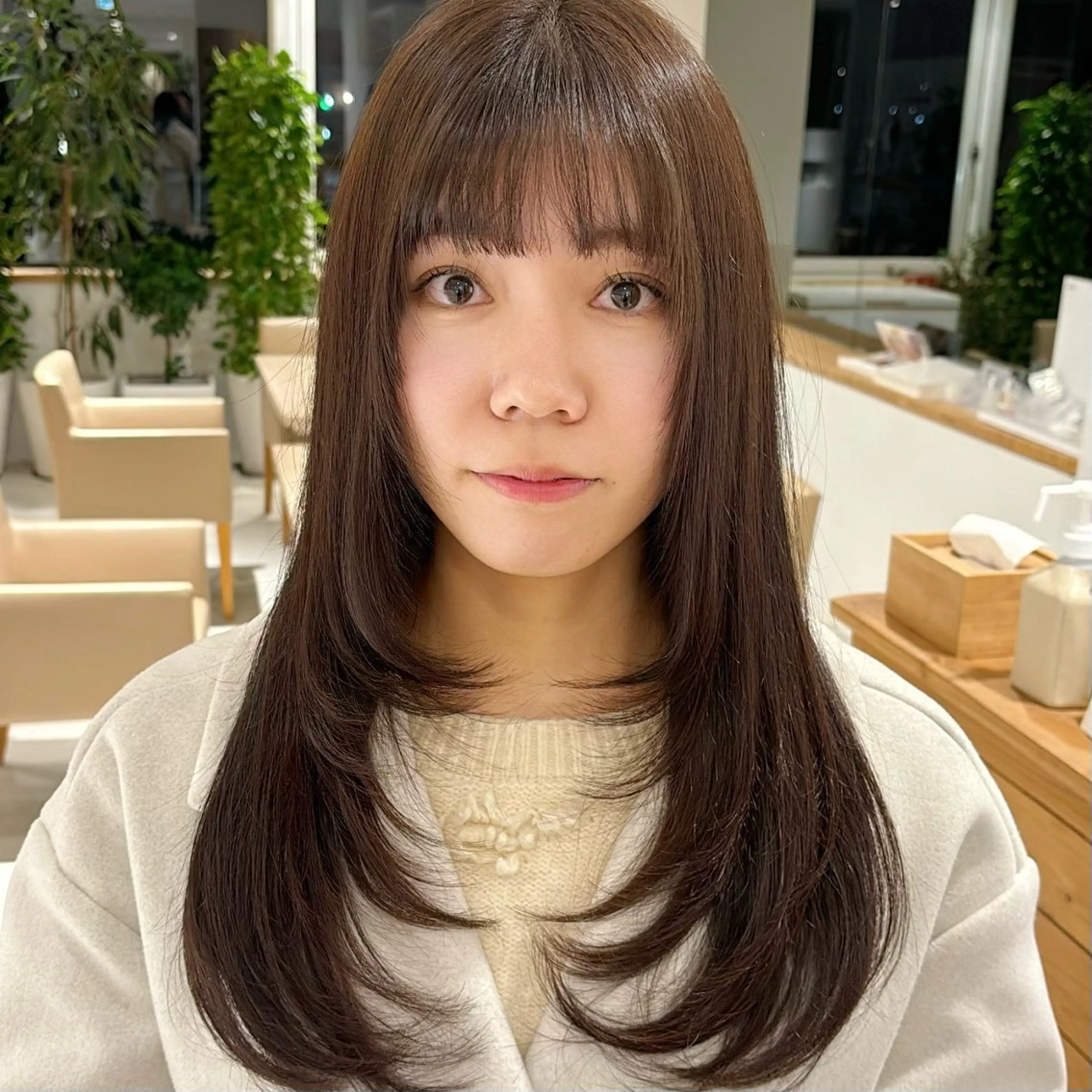 〔人気No.１〕カット＋イルミナカラー＋システムトリートメント🌟の写真