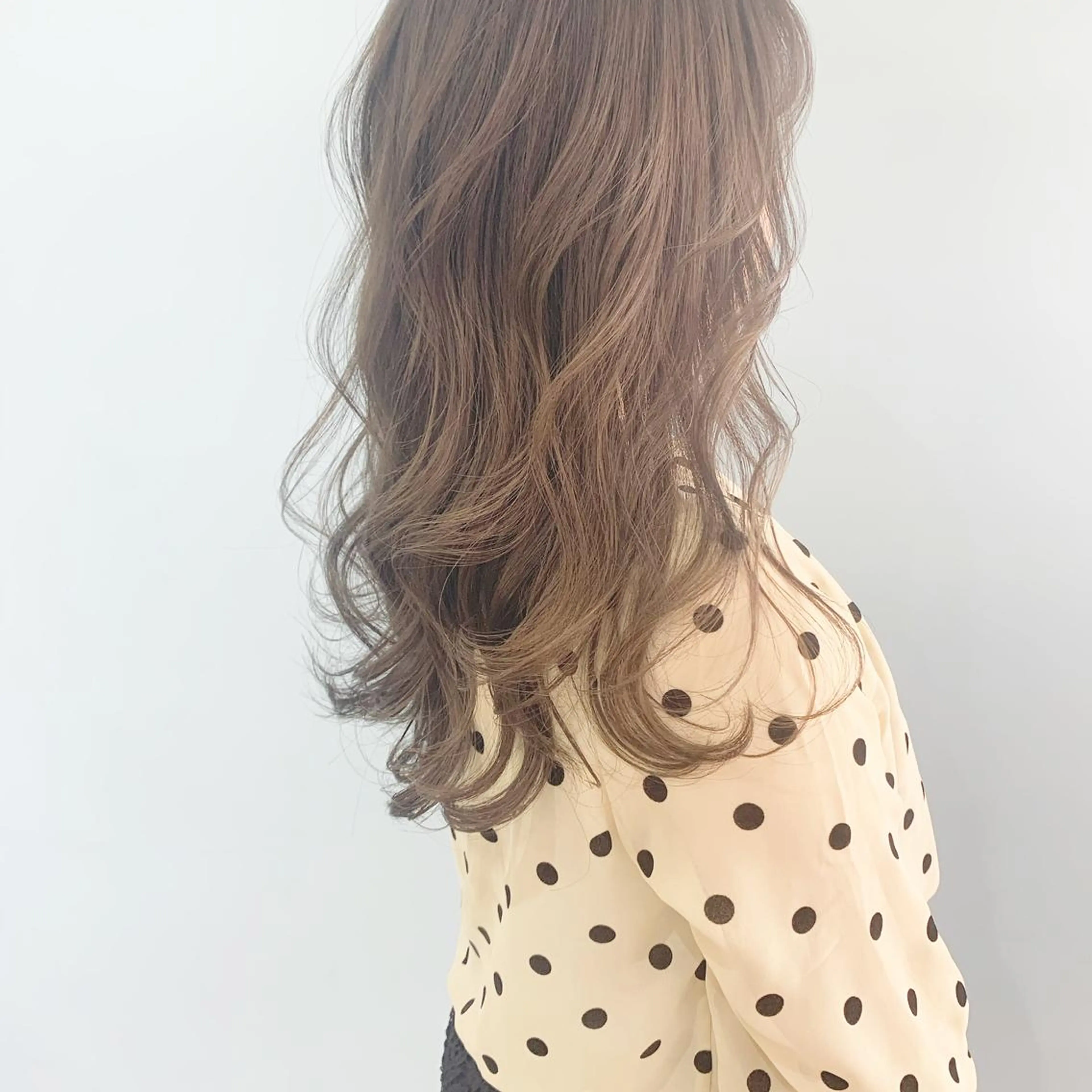 セミロング カラー ヘアアレンジ カット ヘアカラー トリートメント かわいい透明感ヘア ♡kana♡のヘアスタイル