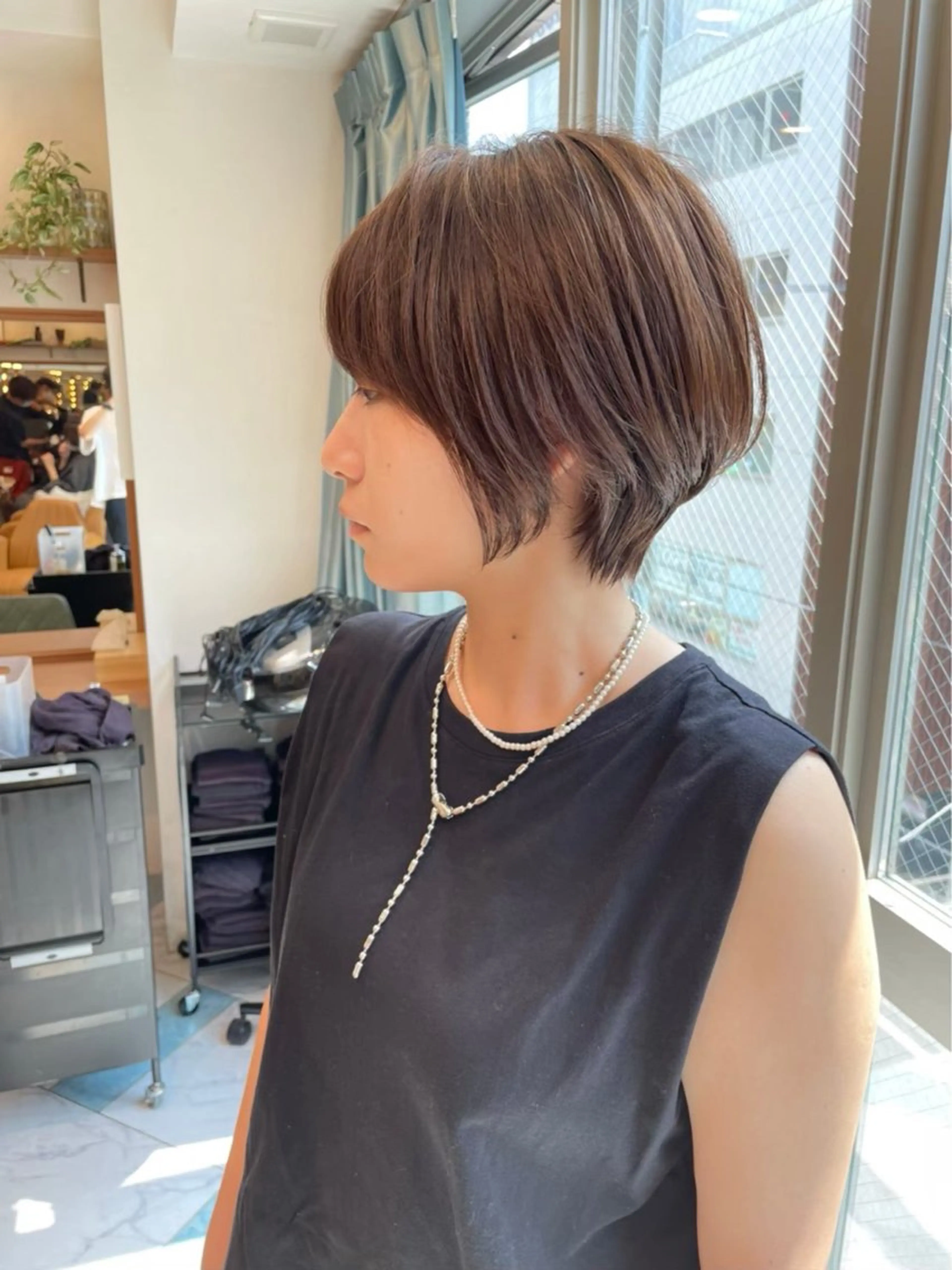 ショート パーマ ショートヘア 韓国トレンドヘア🐥 こうすけのヘアスタイル