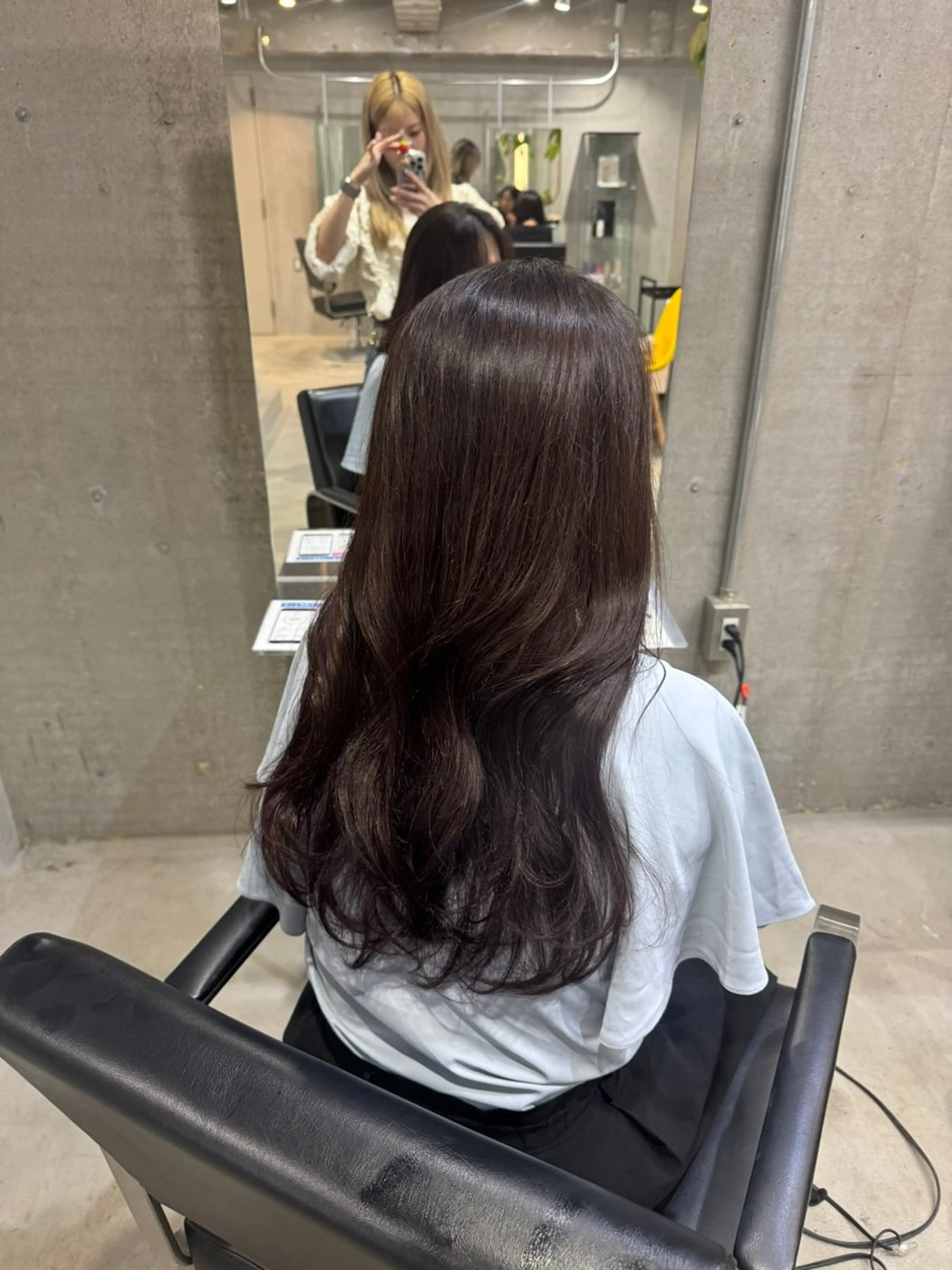 カラー ヘアカラー 井上 美夢のヘアスタイル
