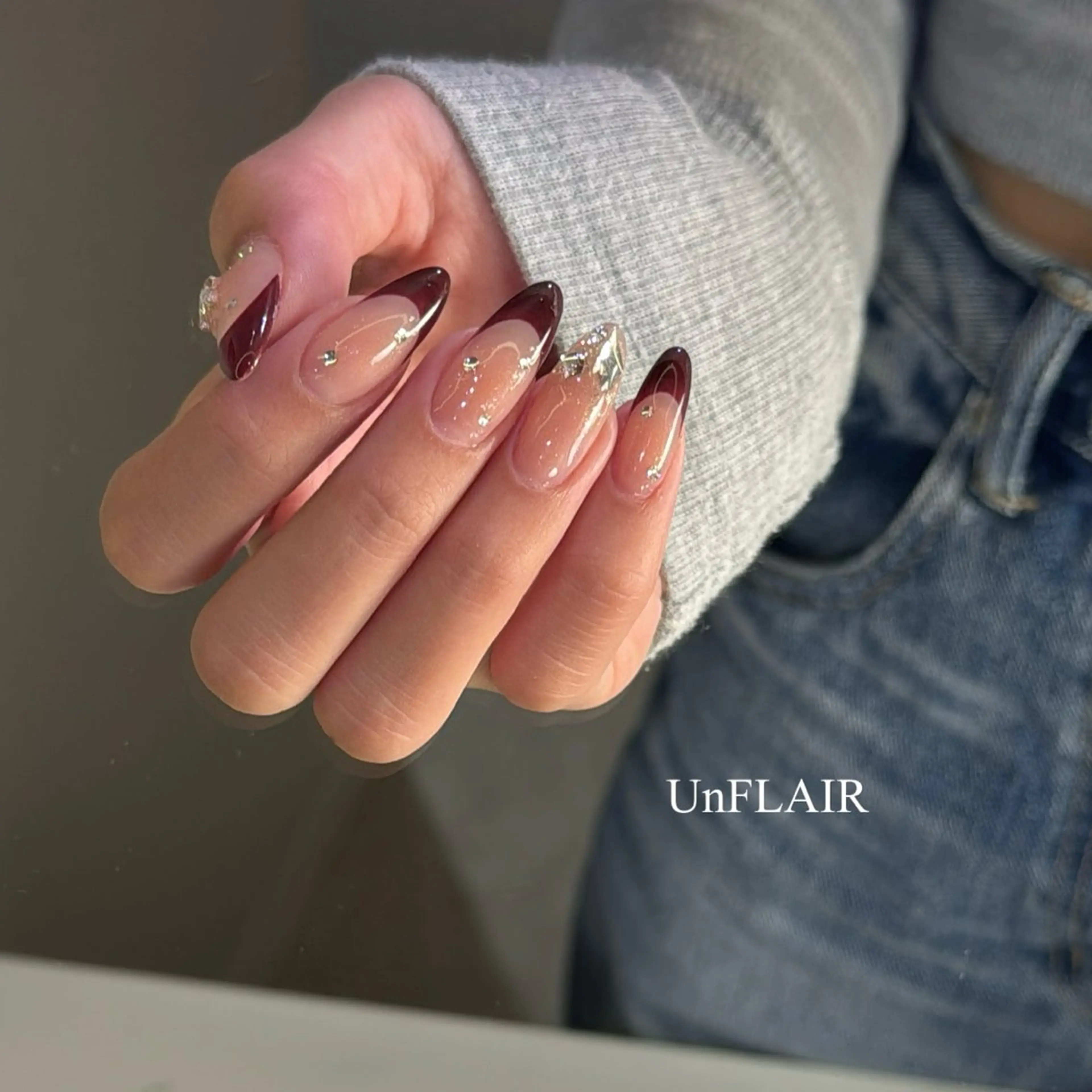 ネイル ハンドネイル UnFLAIR 麻布十番店🧸NAOのネイルデザイン