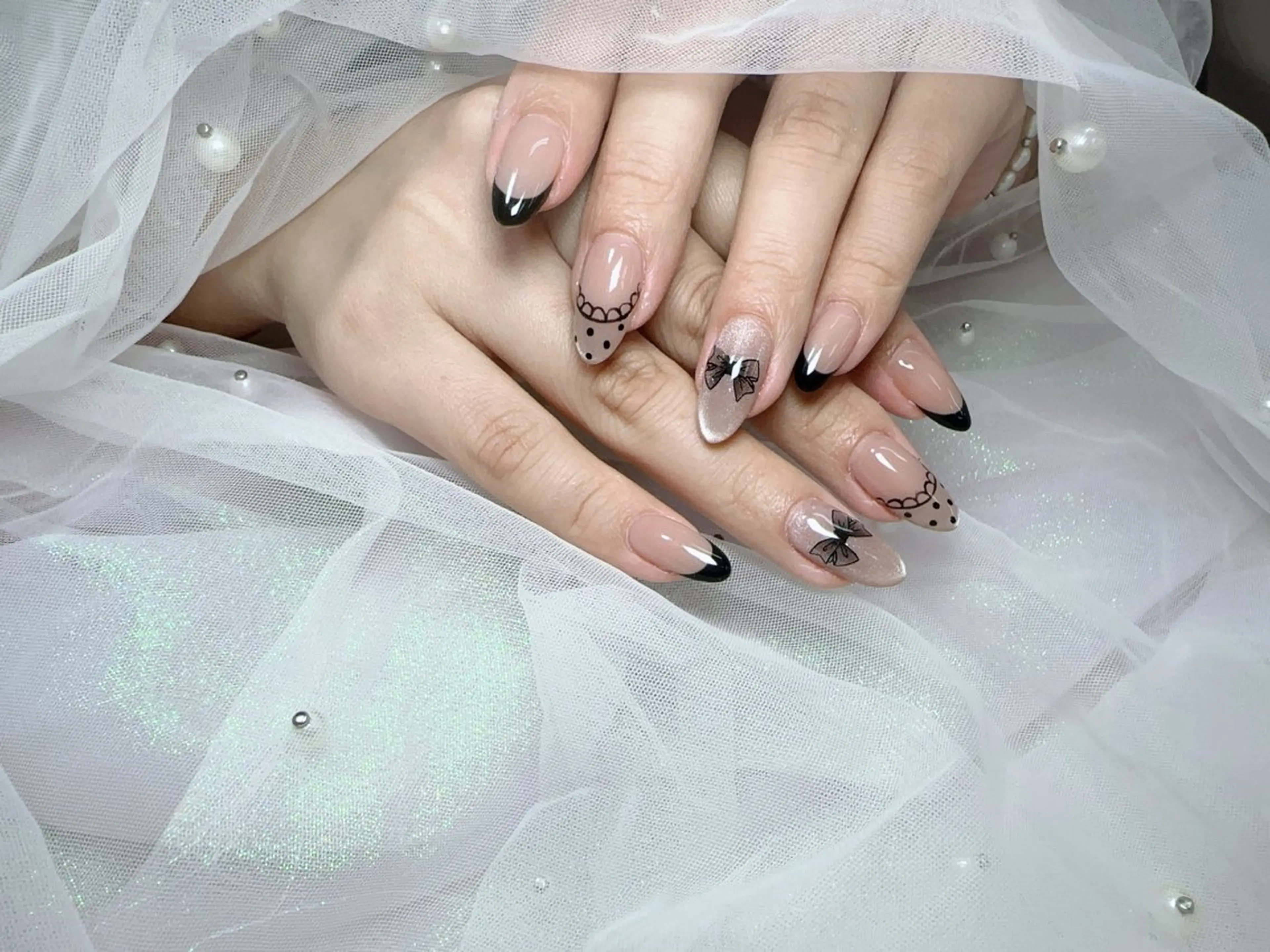 ネイル ハンドネイル Hey🌈NAIL 長さ出し専門店のネイルデザイン
