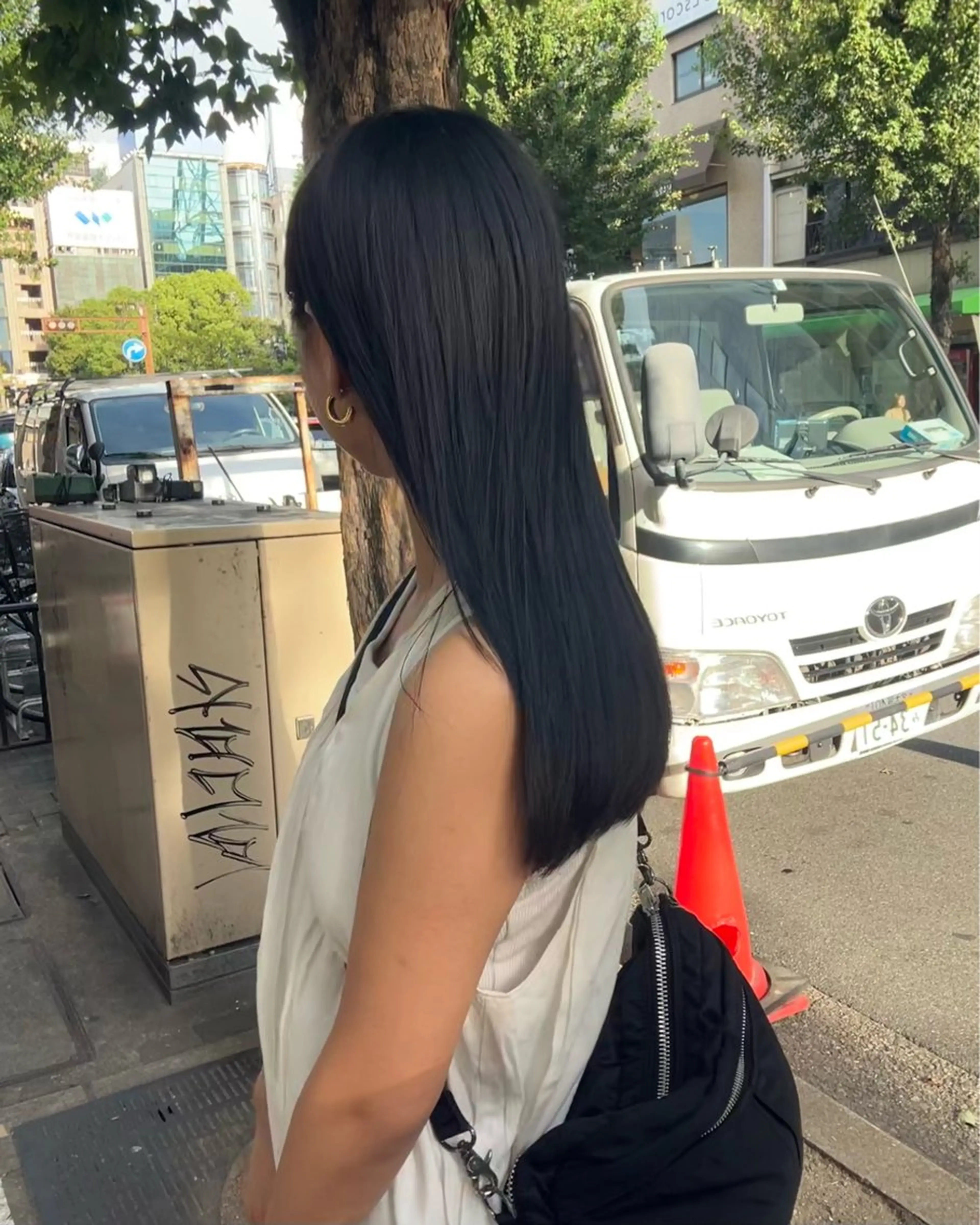 ロング カラー 名古屋栄/ブリーチ/ ボブ🧃木下桃嘉のヘアスタイル