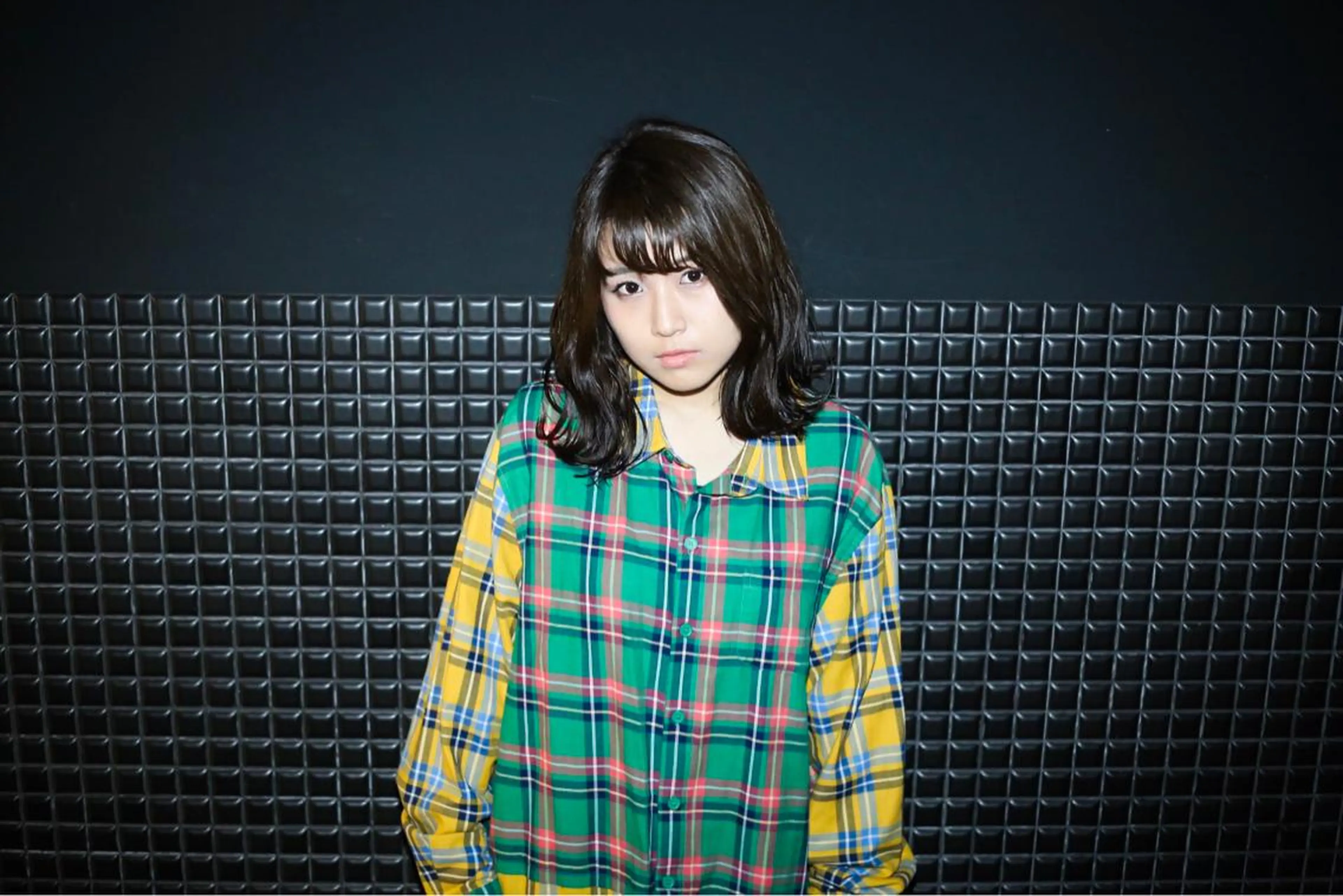 セミロング オーストヘアージジ所属・TAI透明カラー 柔らかい縮毛矯正のヘアスタイル
