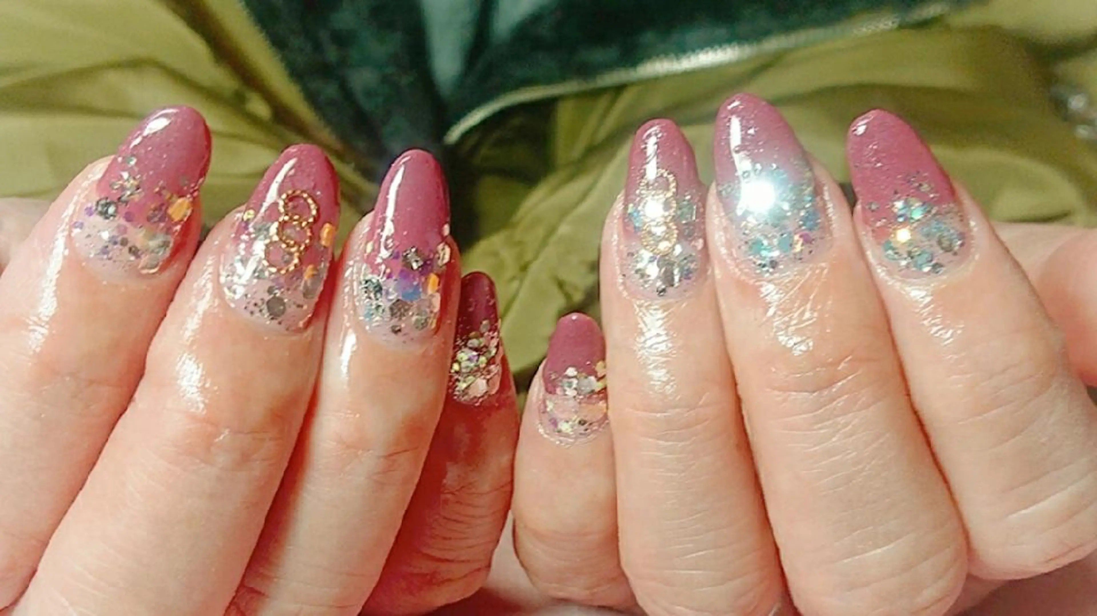 ネイル キラキラネイル ハンドネイル Nail salon LABONのネイルデザイン