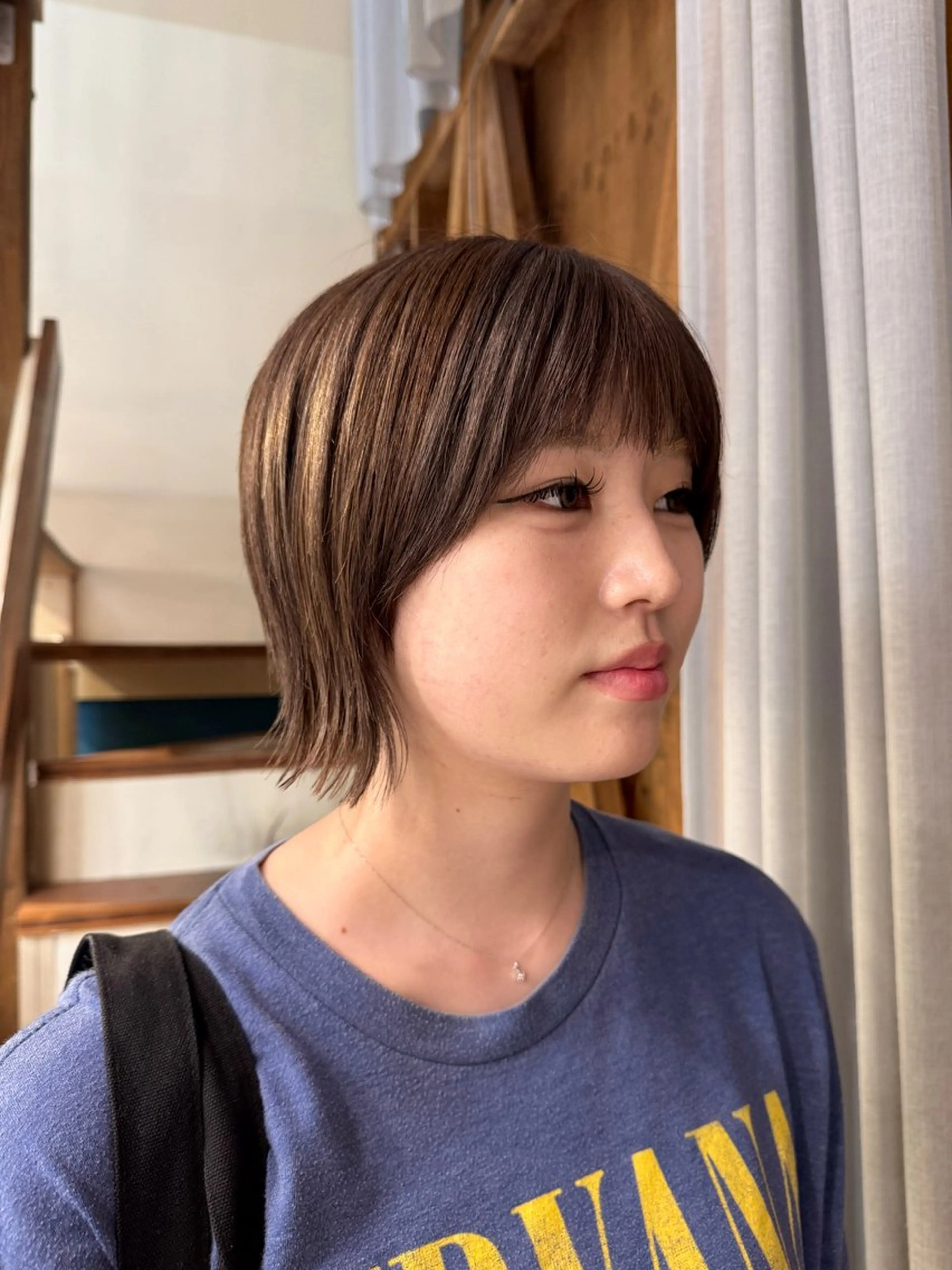 ミディアム カラー ヘアカラー トリートメント 透明感 カラー💎umiのヘアスタイル