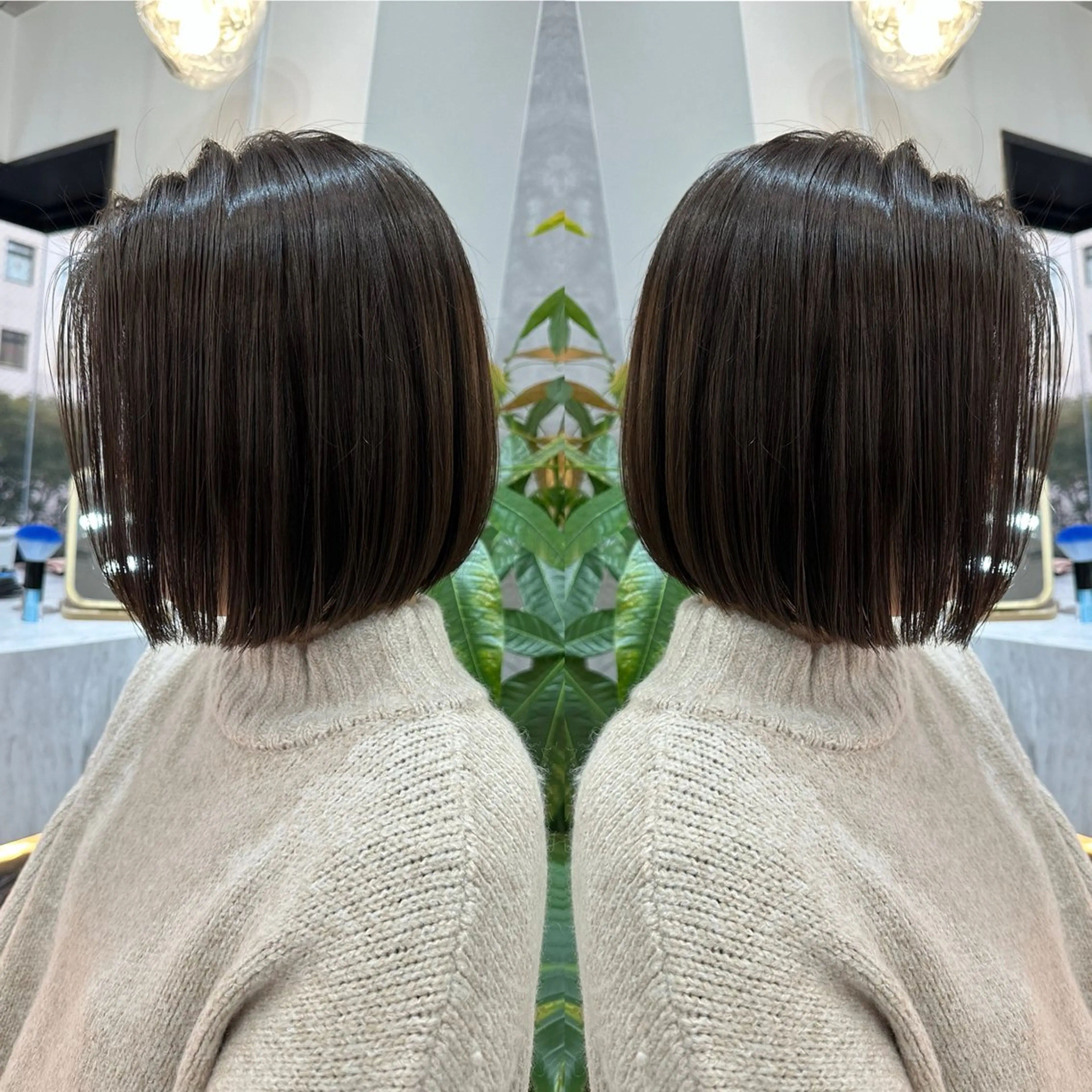 ショート ボブ カット ヘアカラー 海外ヘアー 山村拓士のヘアスタイル