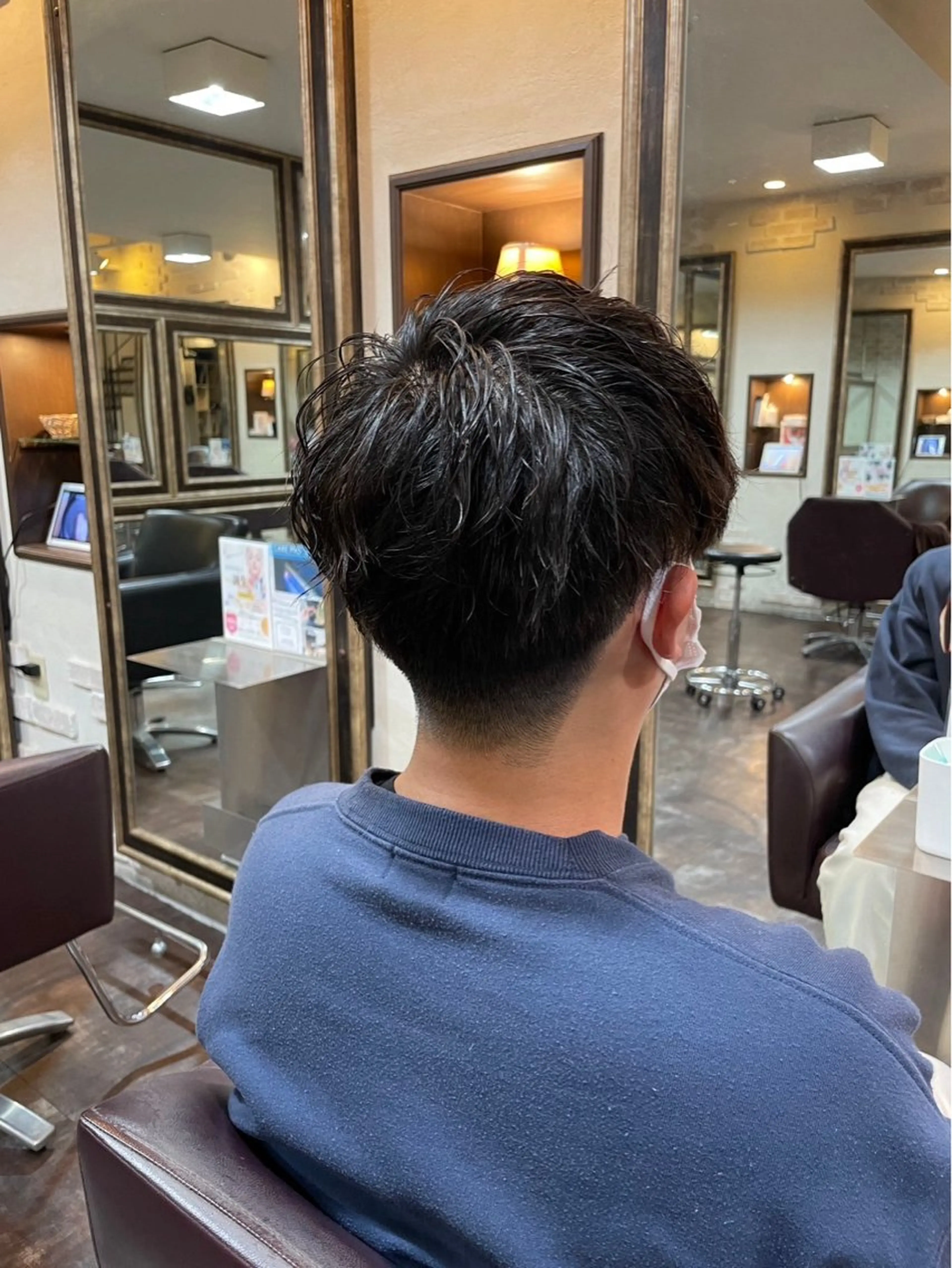 メンズ La Bless所属・La Bless 難波 Manakaのヘアスタイル