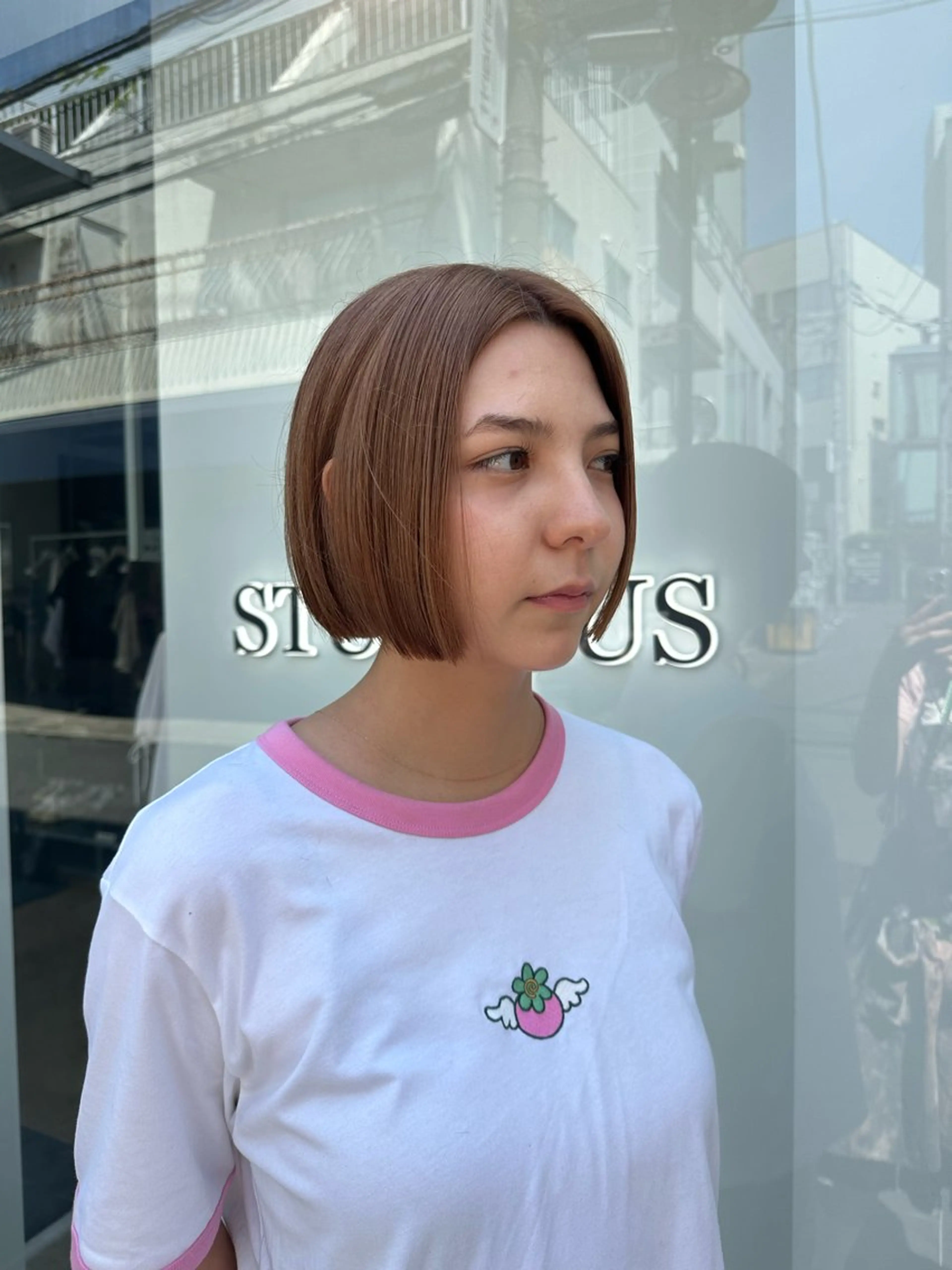 ショート roka  harajuku所属・HANAME ボブカット募集のヘアスタイル
