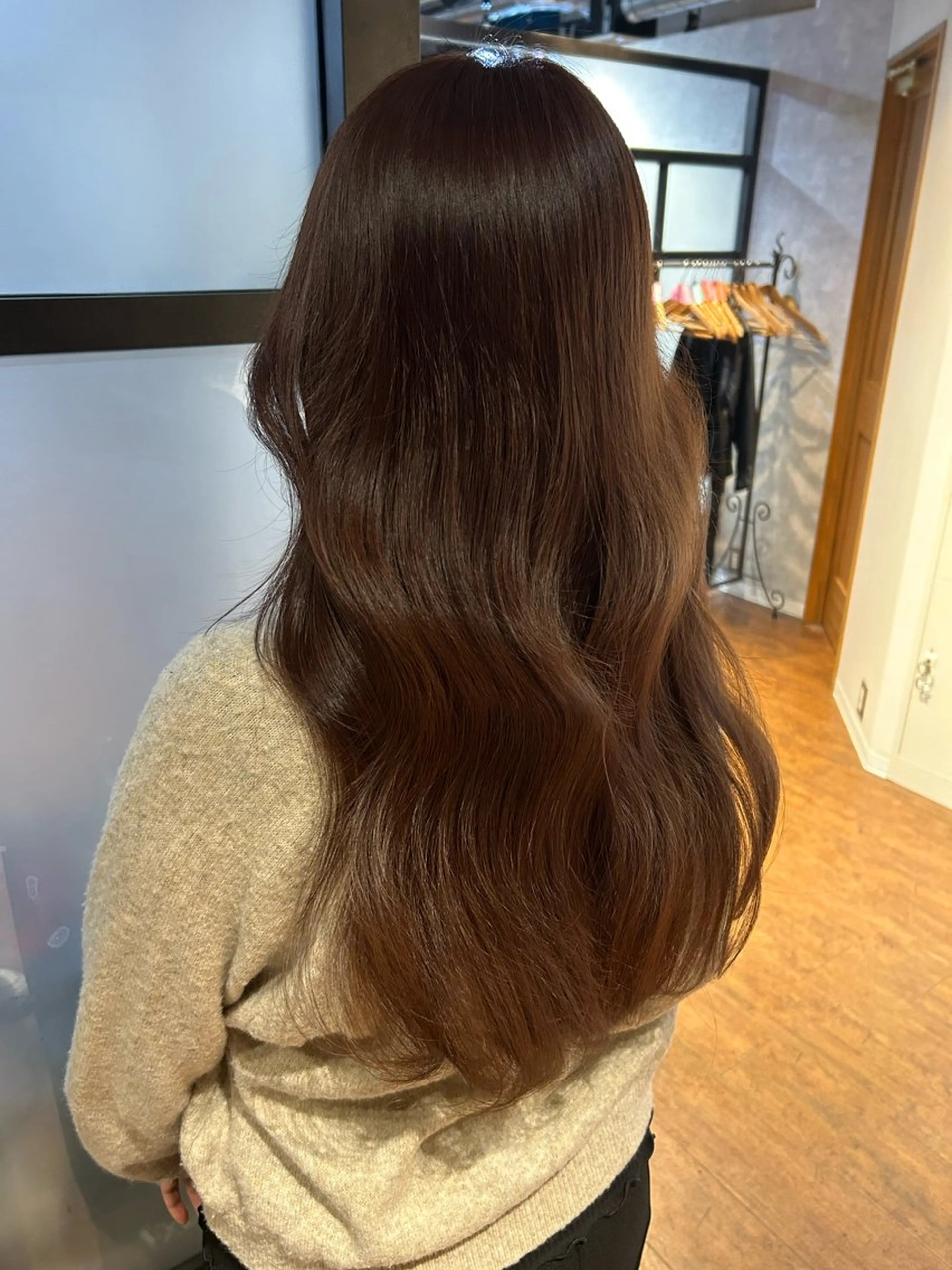 ロング カラー ヘアカラー トリートメント Nﾟ 秋田店【ナンバー】所属・nodoka /艶カラー🪽のヘアスタイル