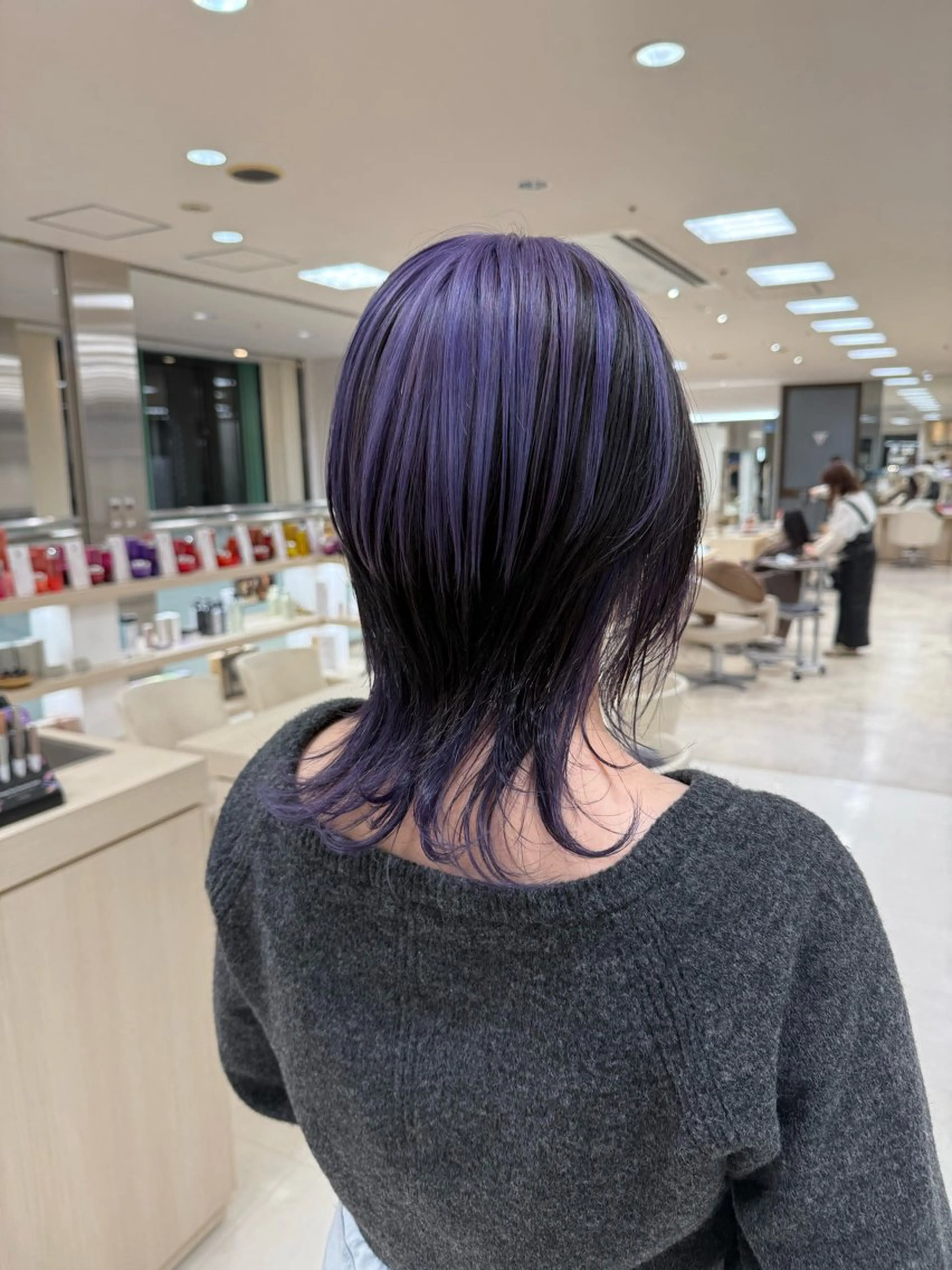 ミディアム カラー ヘアアレンジ 🍒KIKUCHI KANAE🍒のヘアスタイル