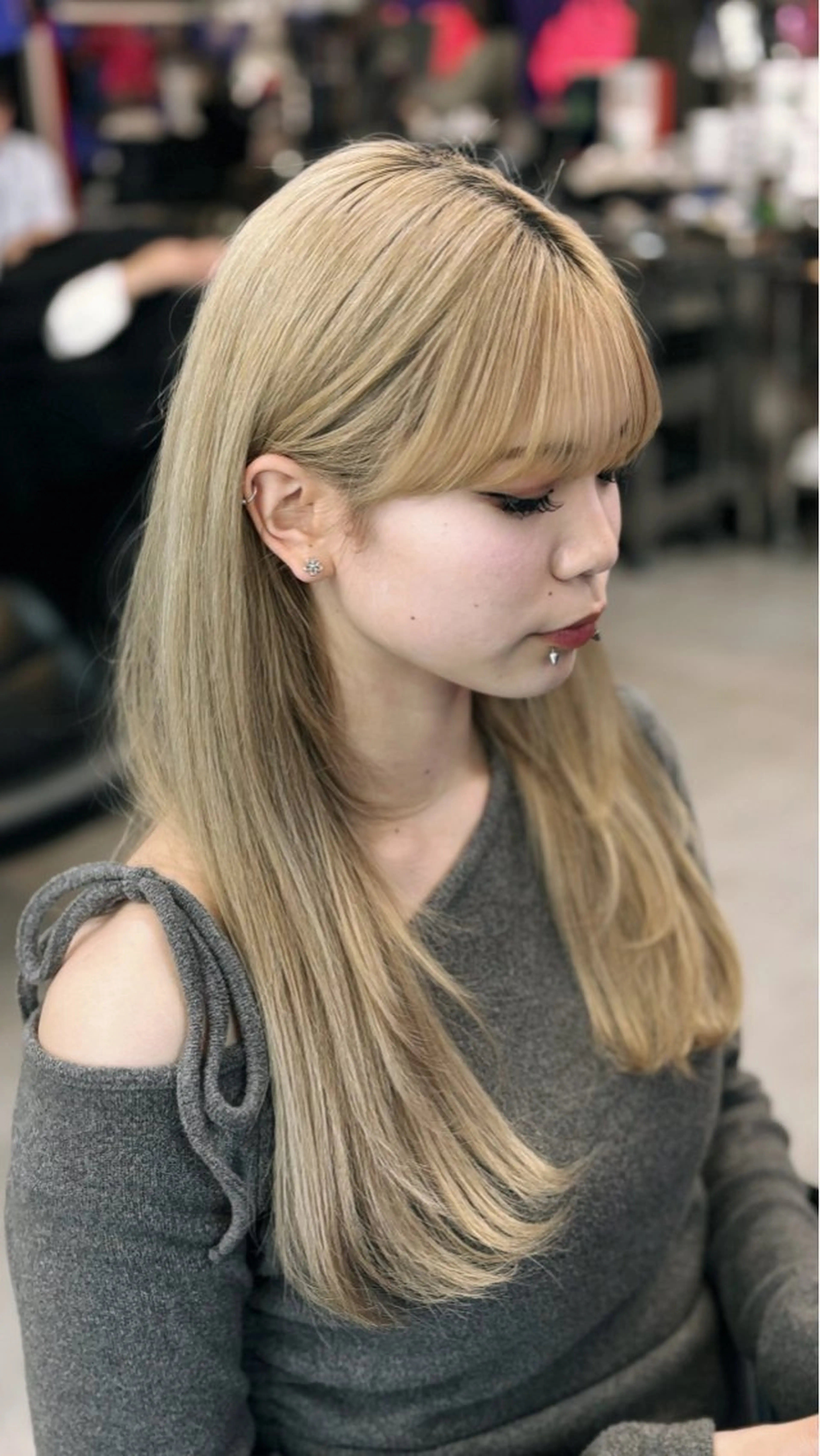 カラーモデル💫【ワンカラー ＋ トリートメント】の写真