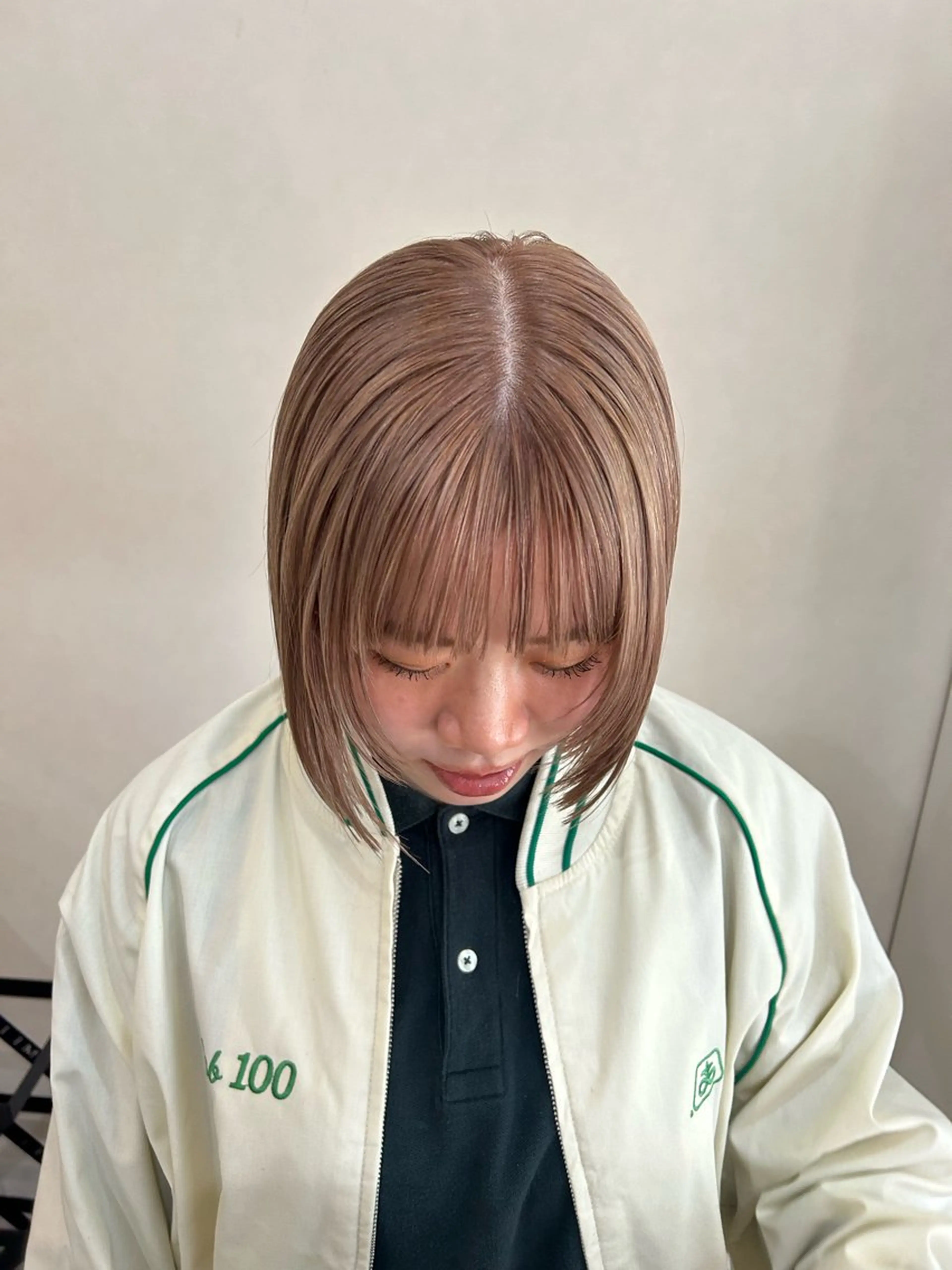 ショート カット ヘアカラー トリートメント ボブ/透明感カラー 🧸YUI❤️のヘアスタイル