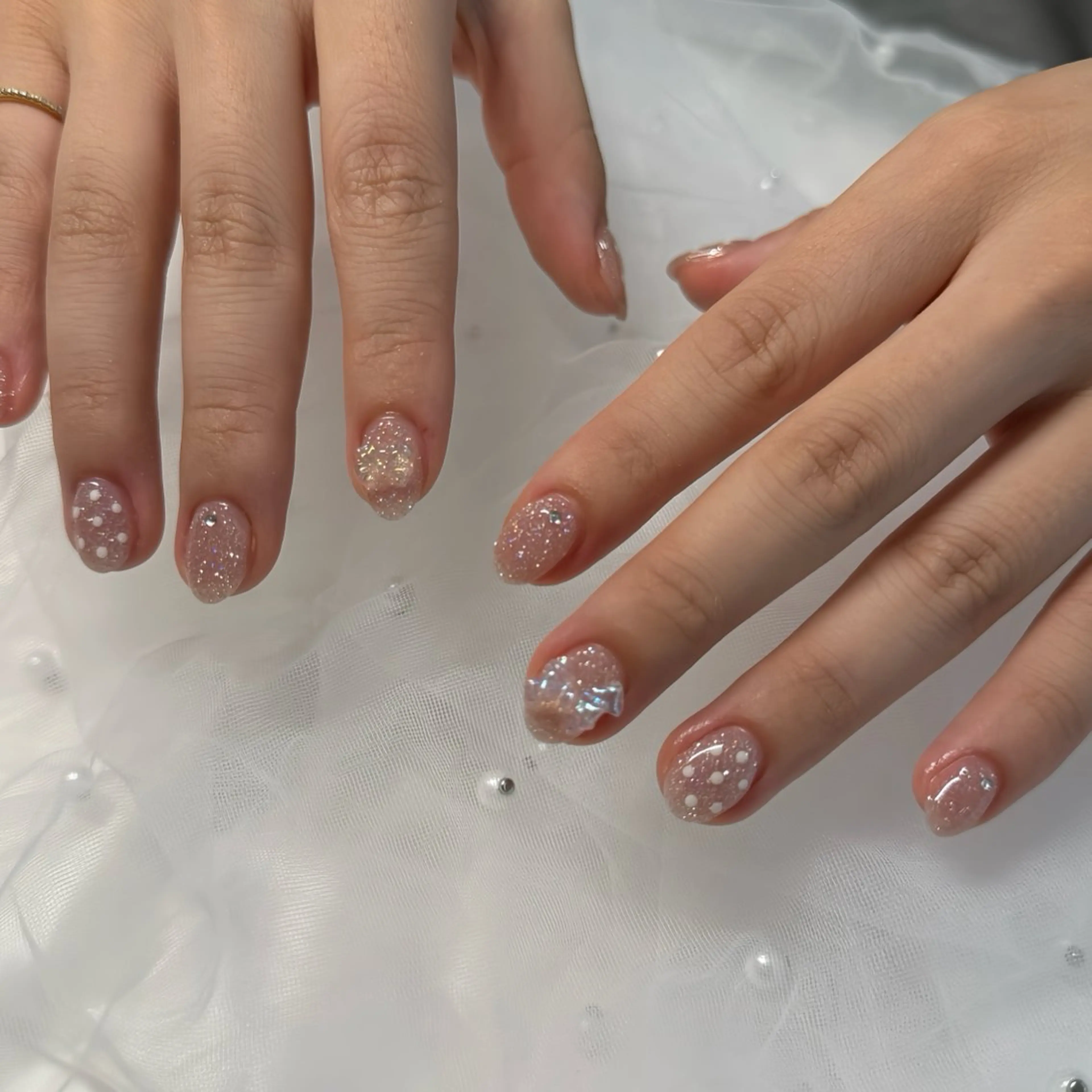ネイル フラッシュネイル ハンドネイル Pretty【プリティー】所属・Tamaki タマキのマツエク・マツパデザイン