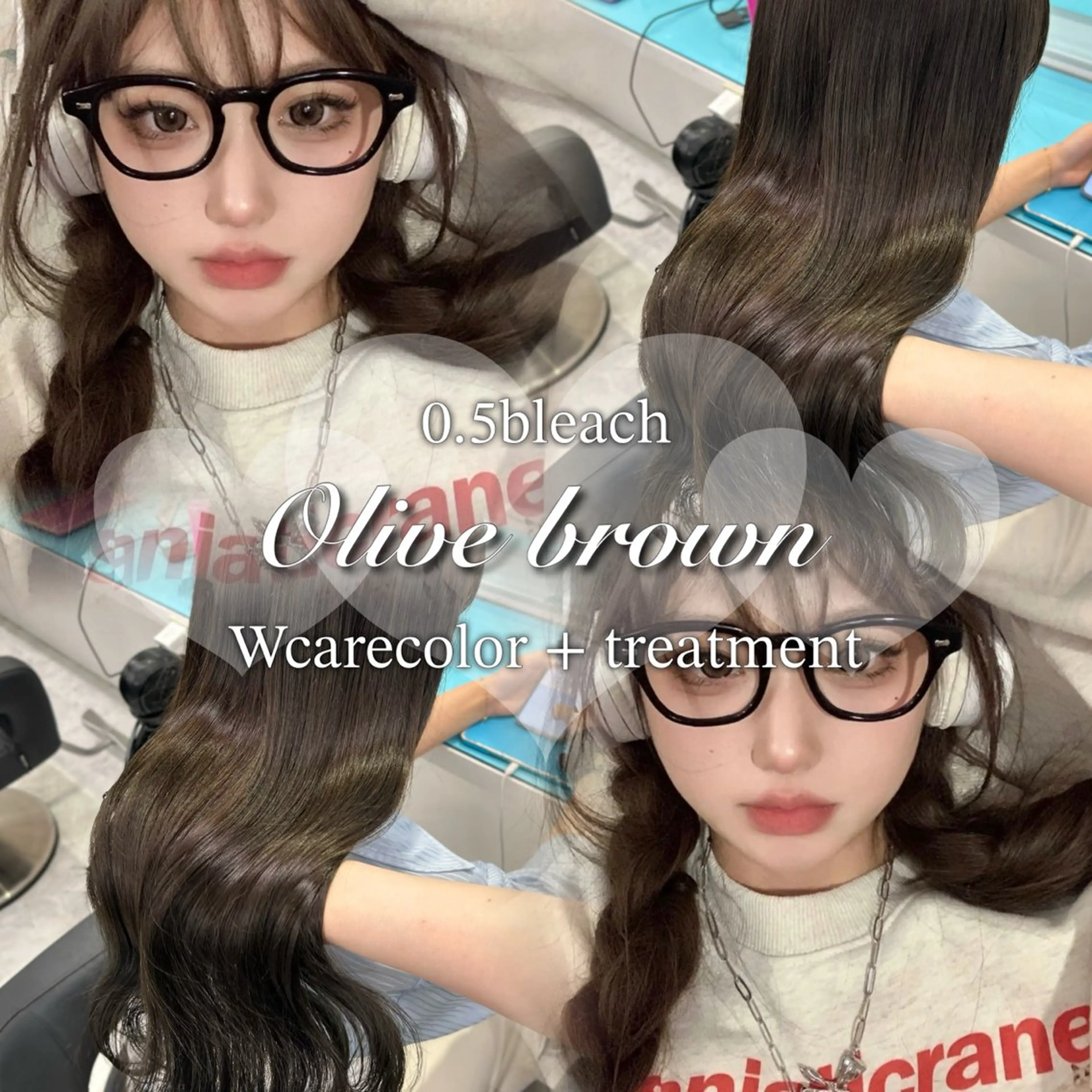 ロング カラー ヘアアレンジ ヘアカラー Miwa🤍ダメージ レスカラー特化🦢のヘアスタイル