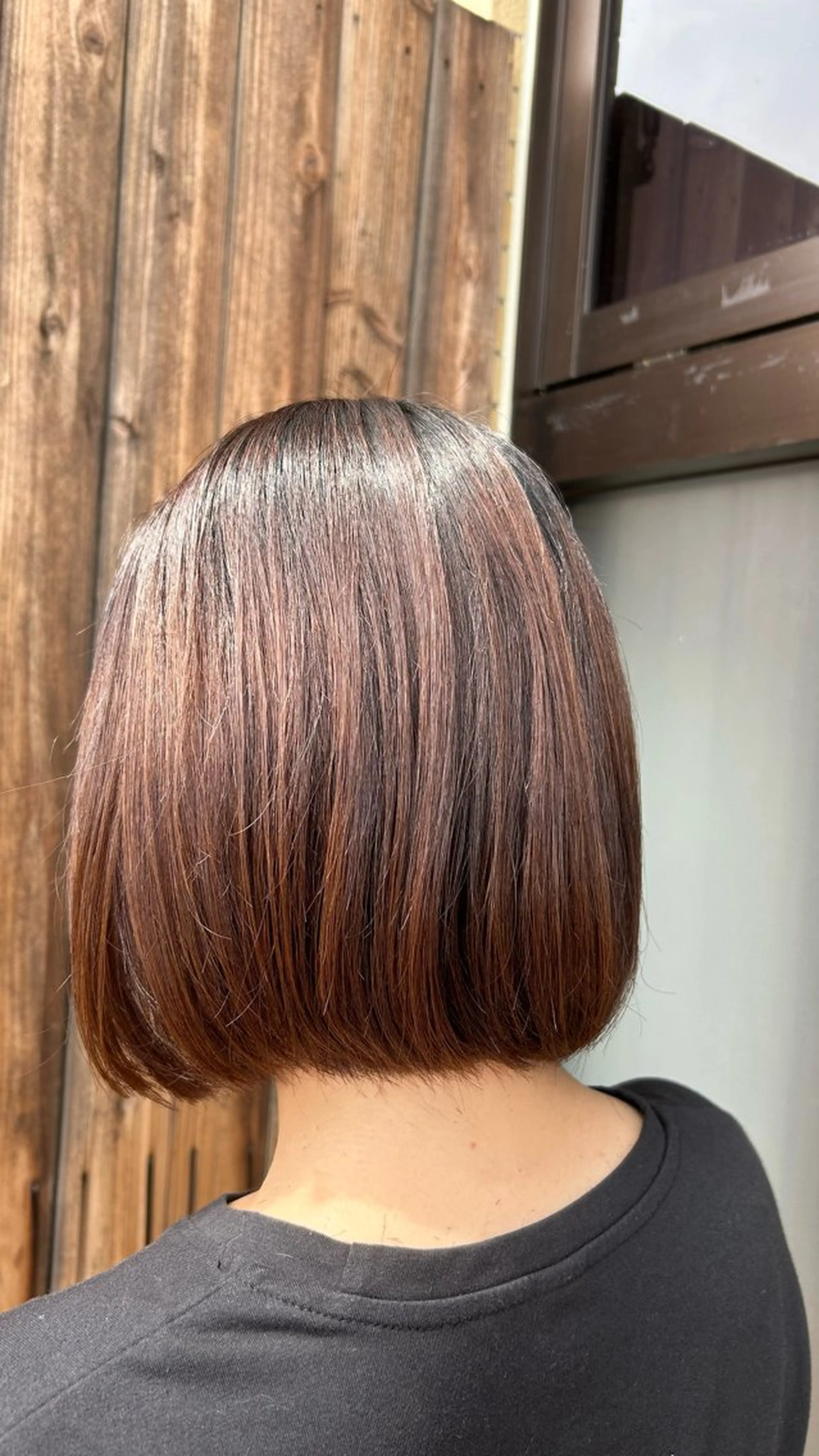 ミディアム ❄️艶カラー/レイヤ ー/ボブ/mao❄️のヘアスタイル