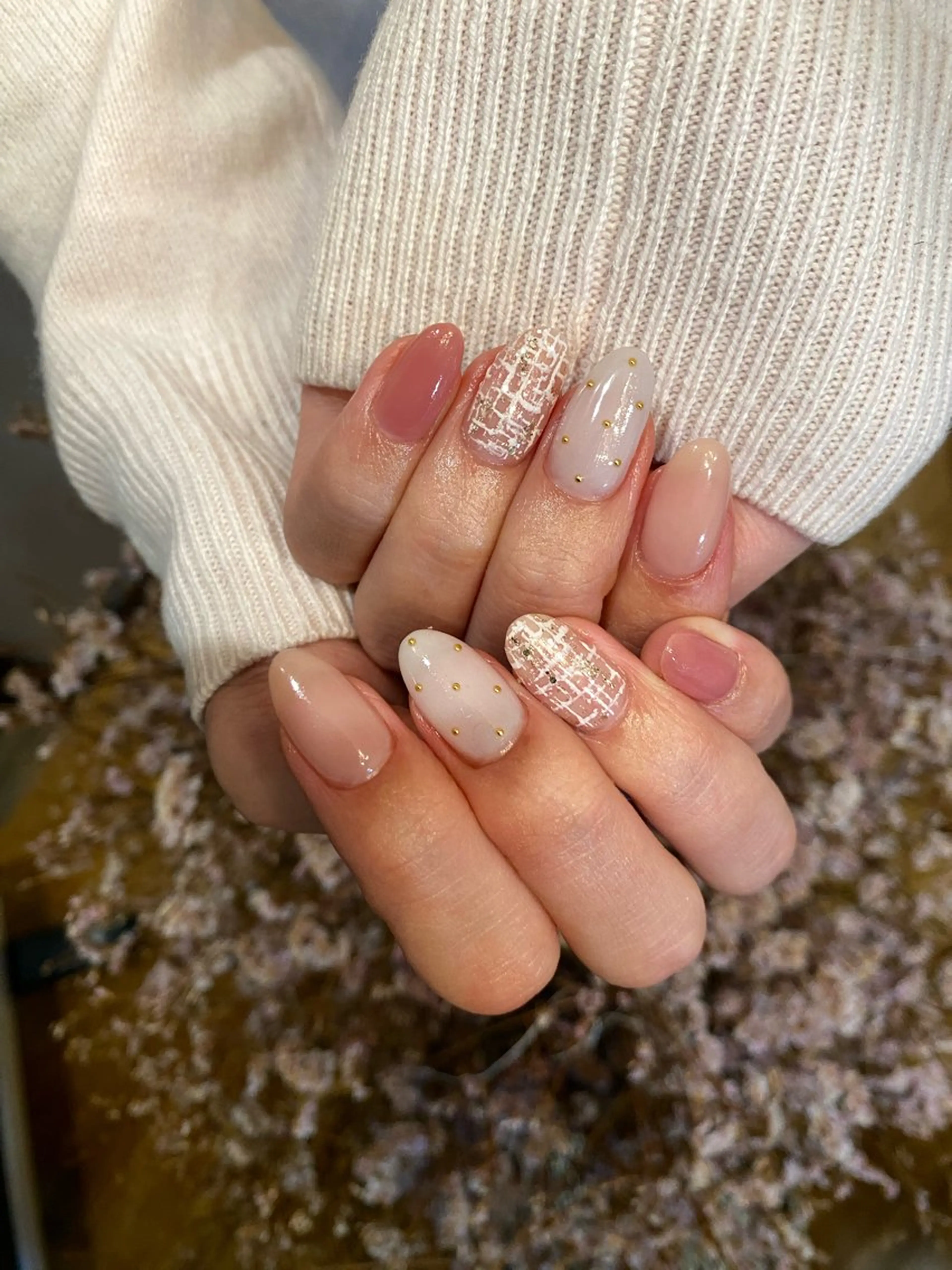 ネイル ハンドネイル private nail salon   crystal ⭐︎ color所属・crystal ⭐︎ colorのネイルデザイン
