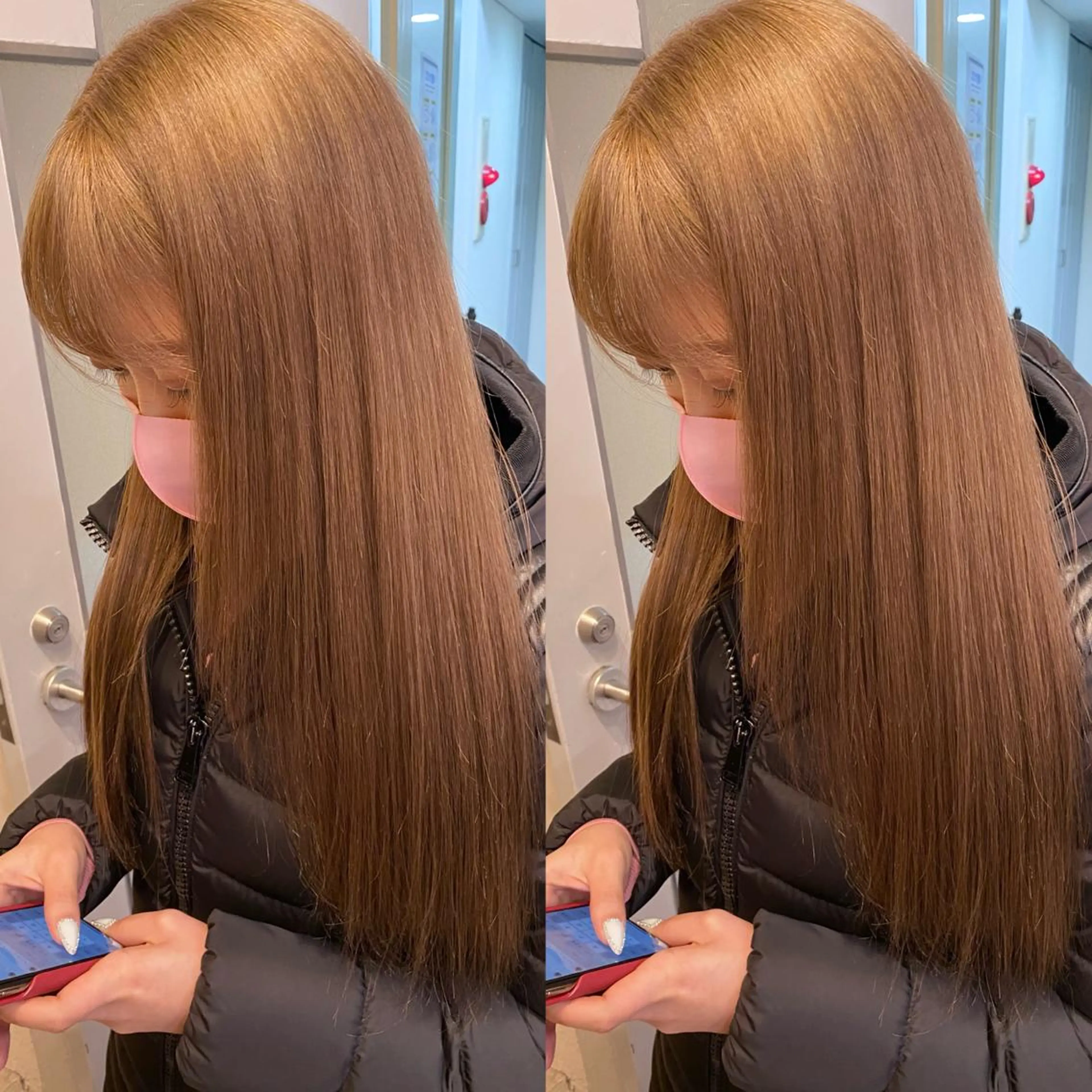 ロング カラー ⭐️横浜ブリーチ特化 美容師 堤涼⭐️のヘアスタイル