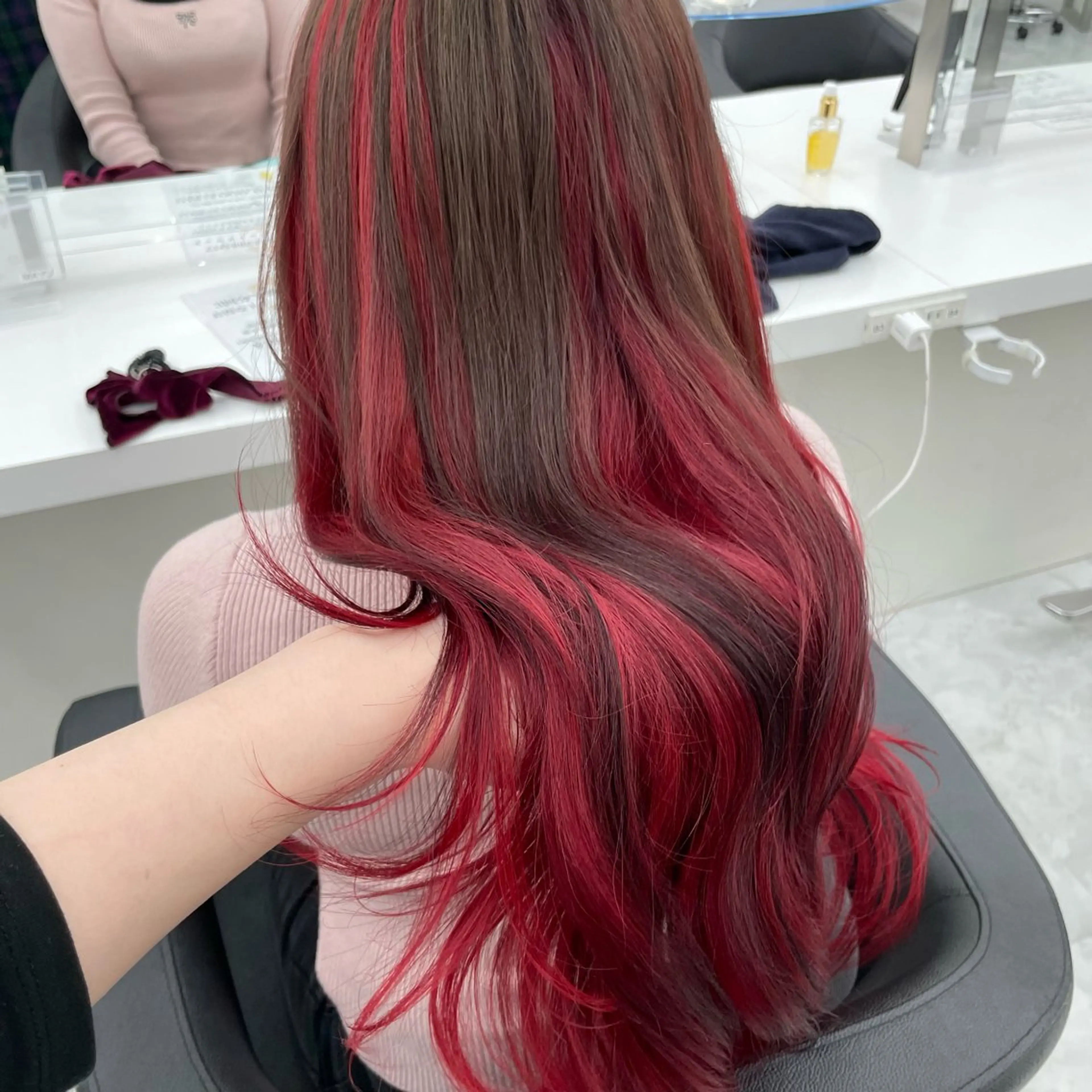 カラー 抜け感hair Mayu/ブリーチのヘアスタイル