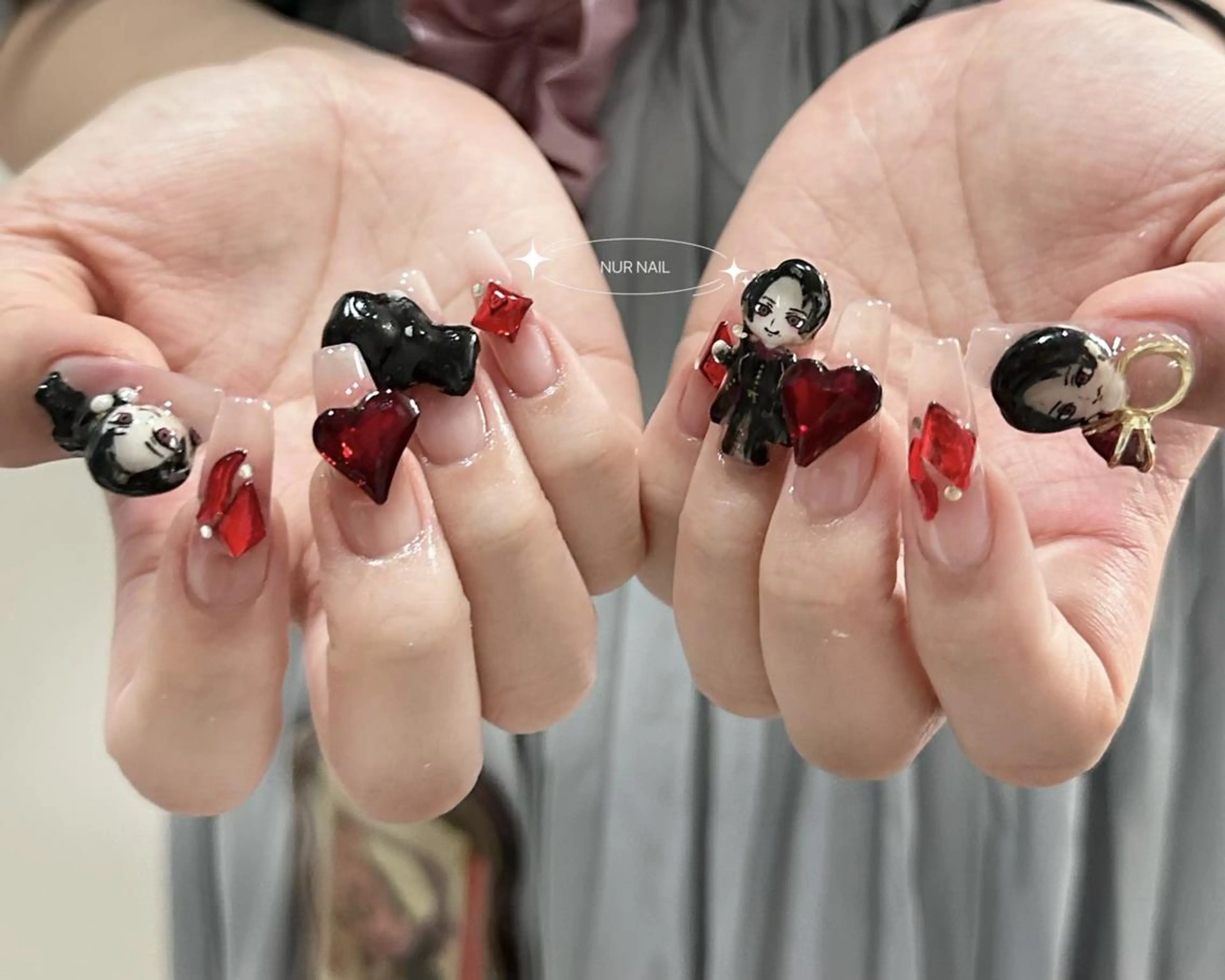 ネイル 持ち込み ハンドネイル ハンドケア 🫧NUR NAIL✨のネイルデザイン