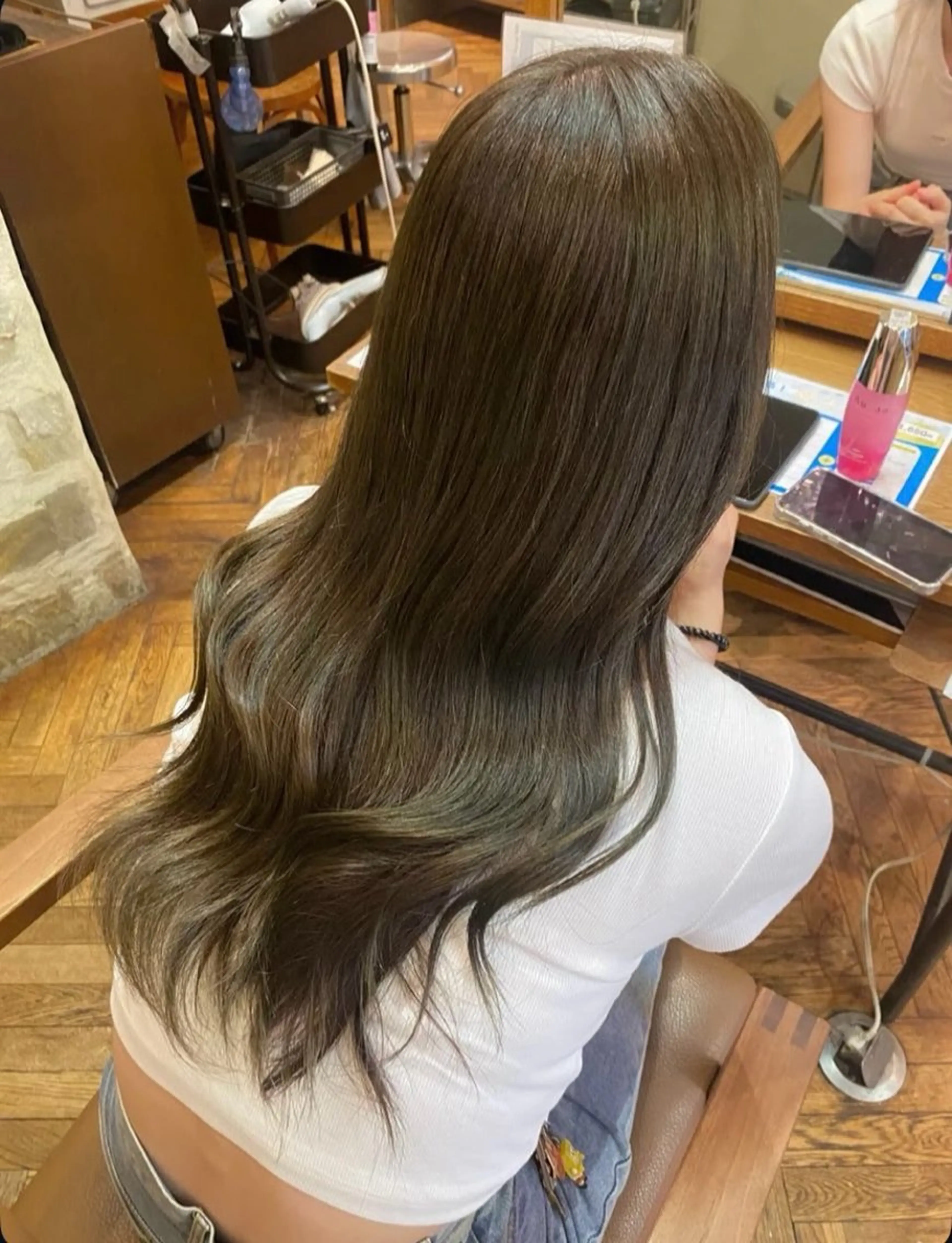 ロング カラー 透明感カラー/ 小顔カット/ミヅキのヘアスタイル